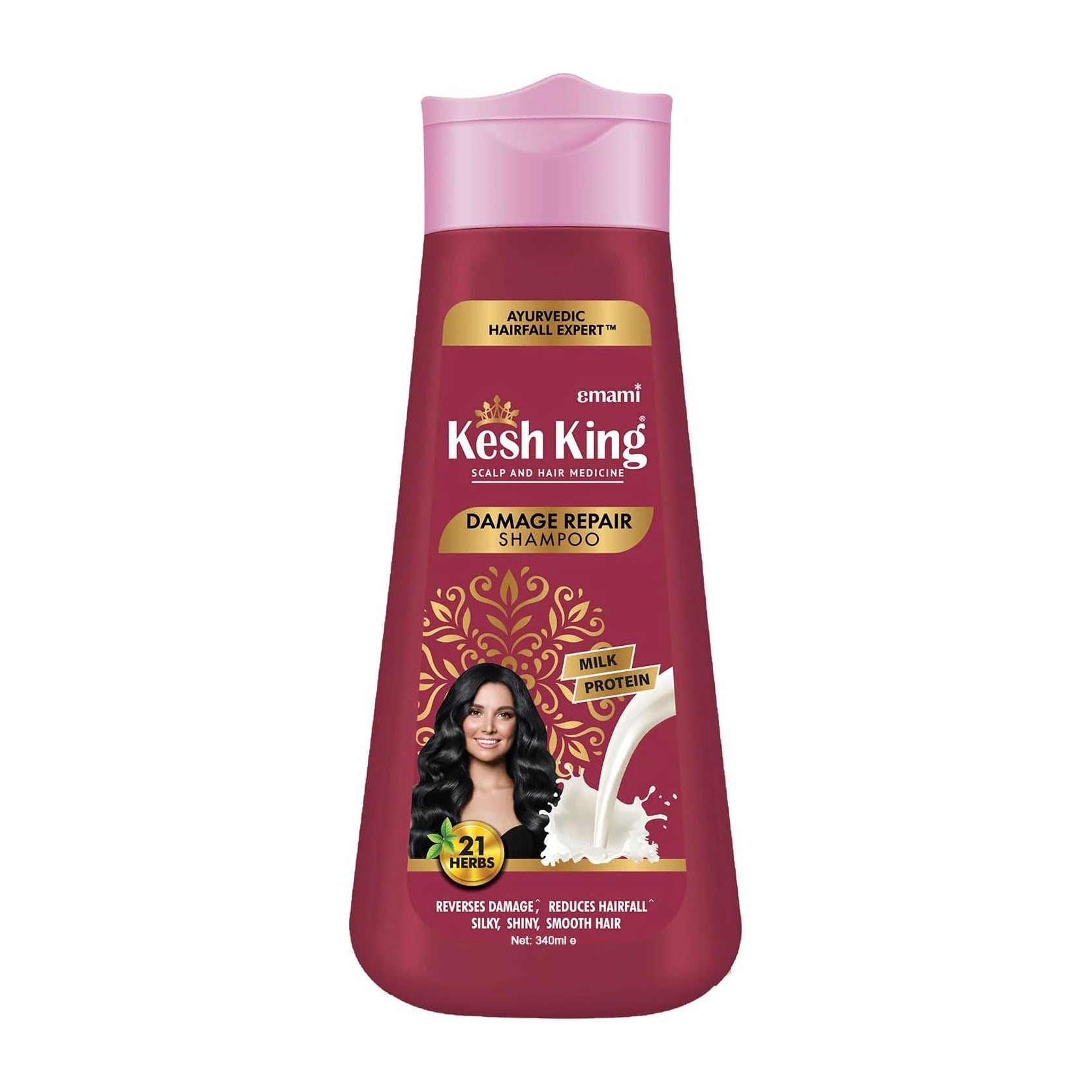 Kesh King Ayurvedic Damage Repair Shampoo - 340ml - Bloom Pharmacy