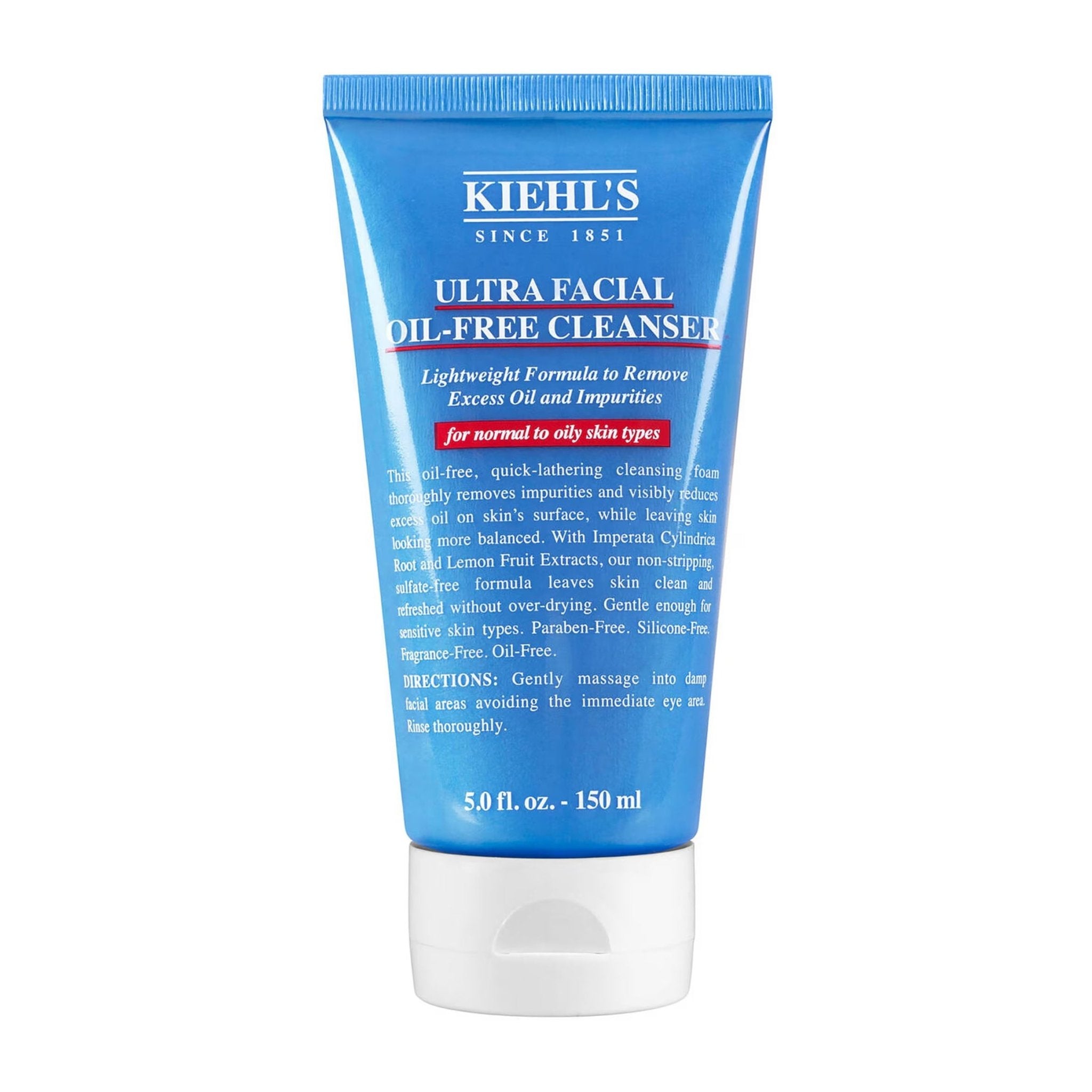Kiehl’s Ultra Facial Oil - Free Cleanser - 150ml - Bloom Pharmacy