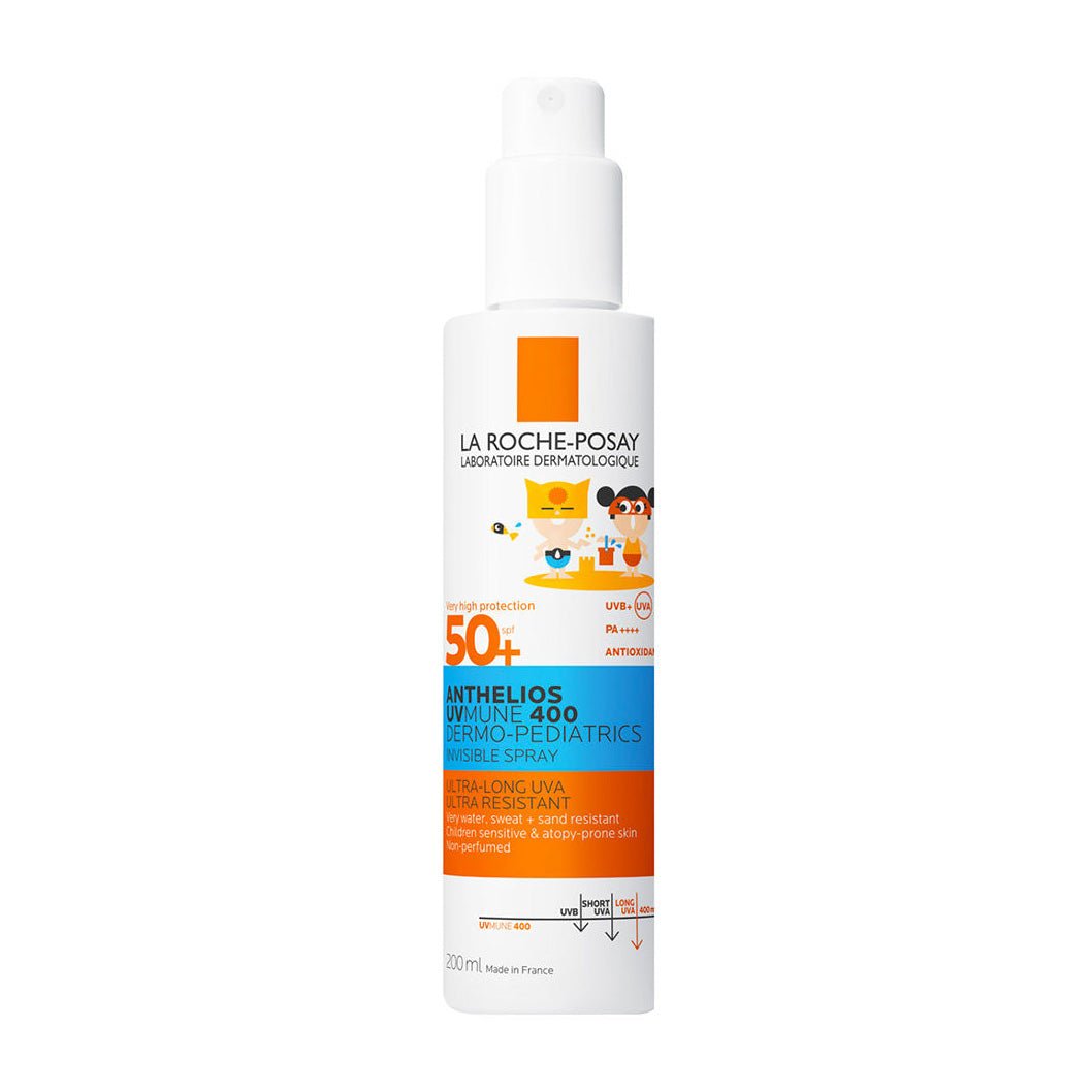 La Roche-Posay Anthelios Dermo Pediatrics Sunscreen Kids 50+ Spray - 200ml - Bloom Pharmacy