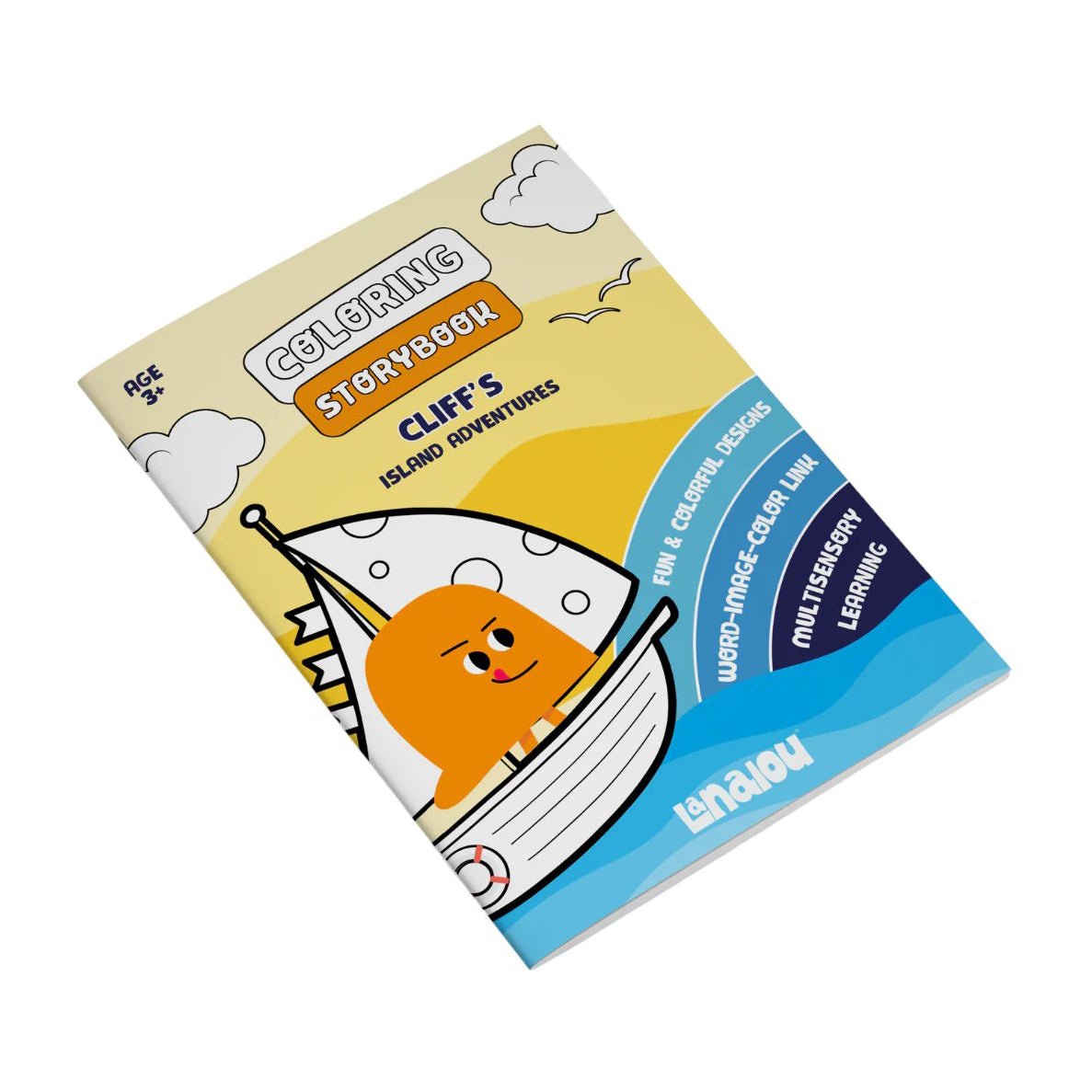 Lanalou Cliff's Island Adventures Coloring Storybook - Bloom Pharmacy