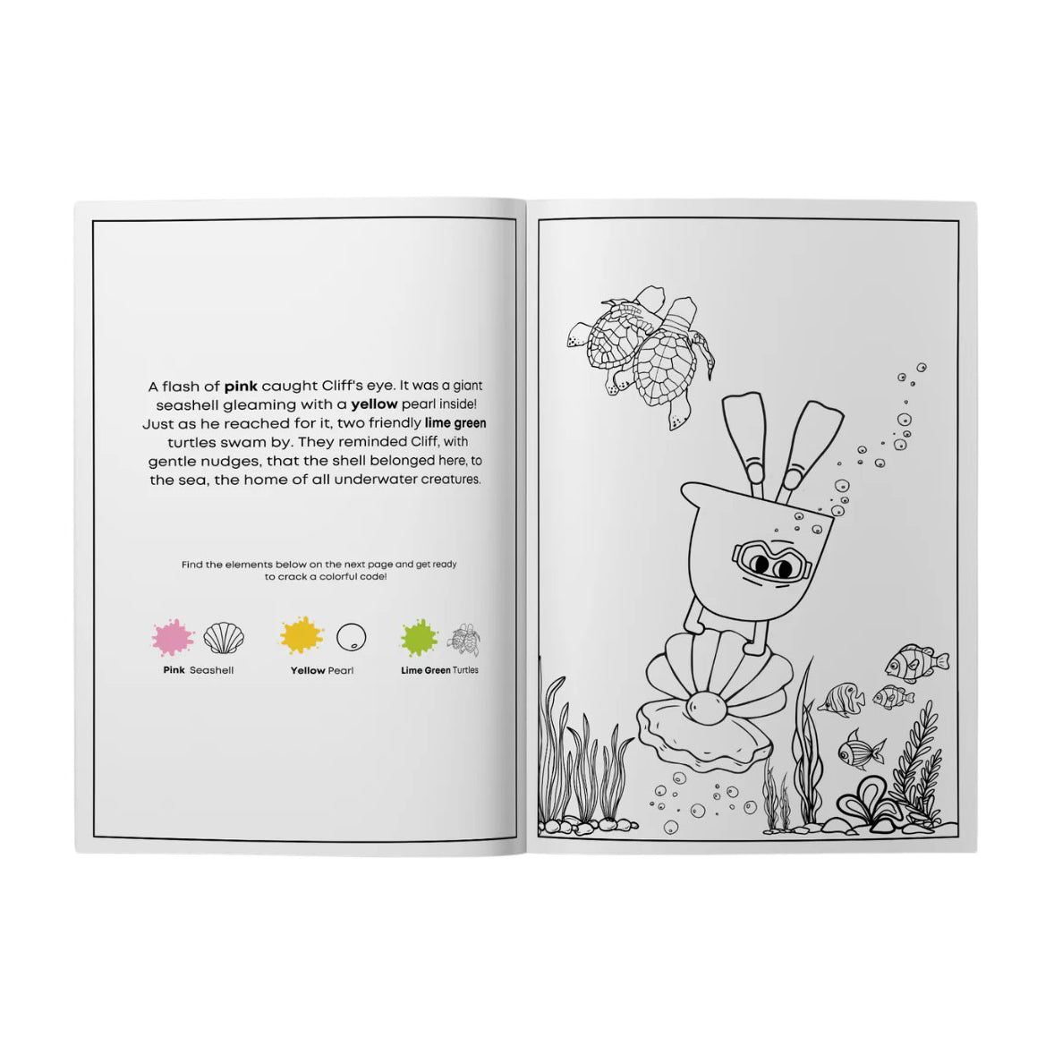 Lanalou Cliff's Island Adventures Coloring Storybook - Bloom Pharmacy