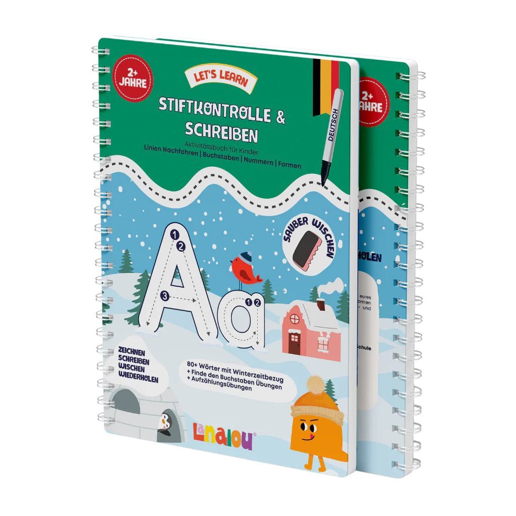 Lanalou Pen Control & Writing Activity German Book - Bloom Pharmacy
