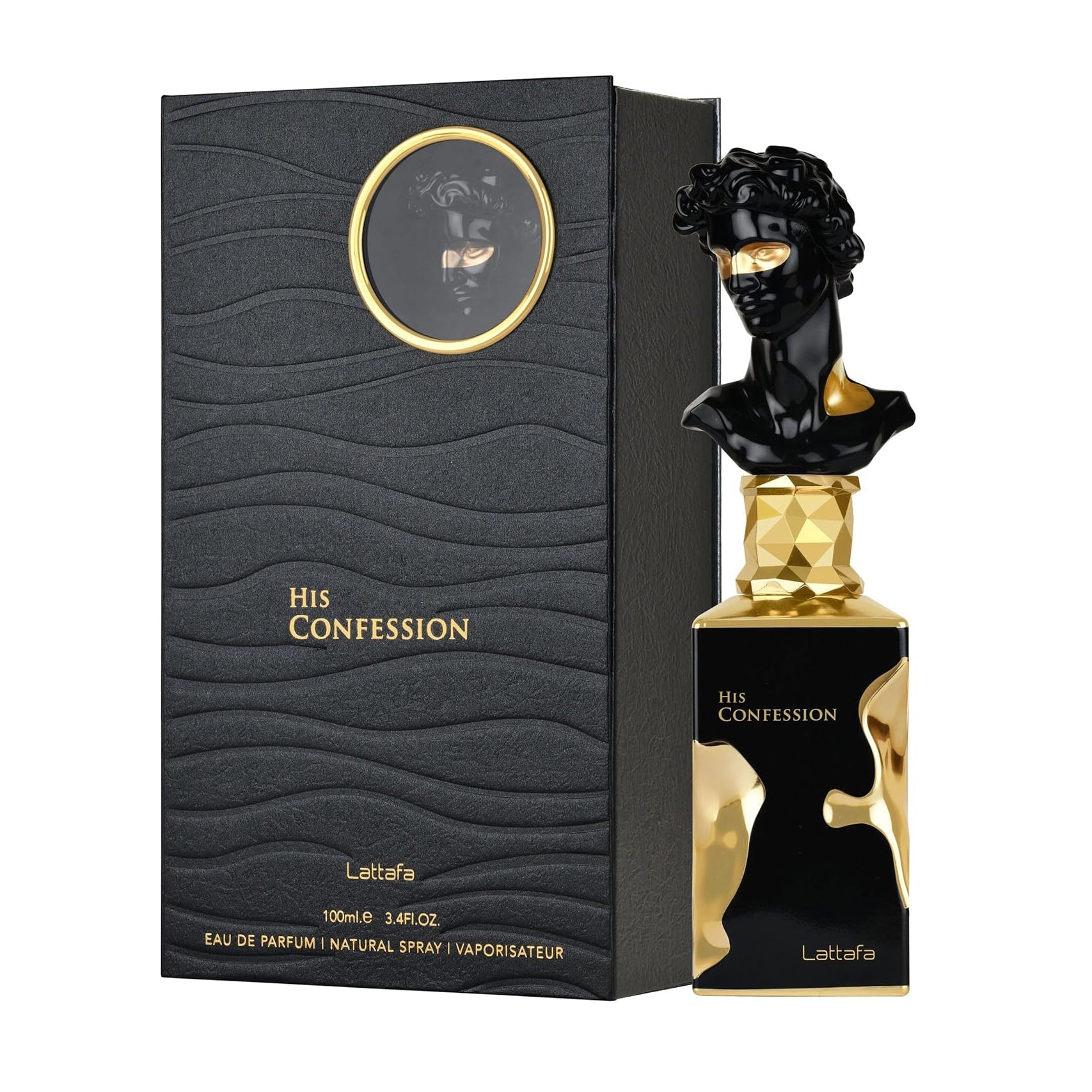 Lattafa His Confession EDP For Men - 100ml - Bloom Pharmacy