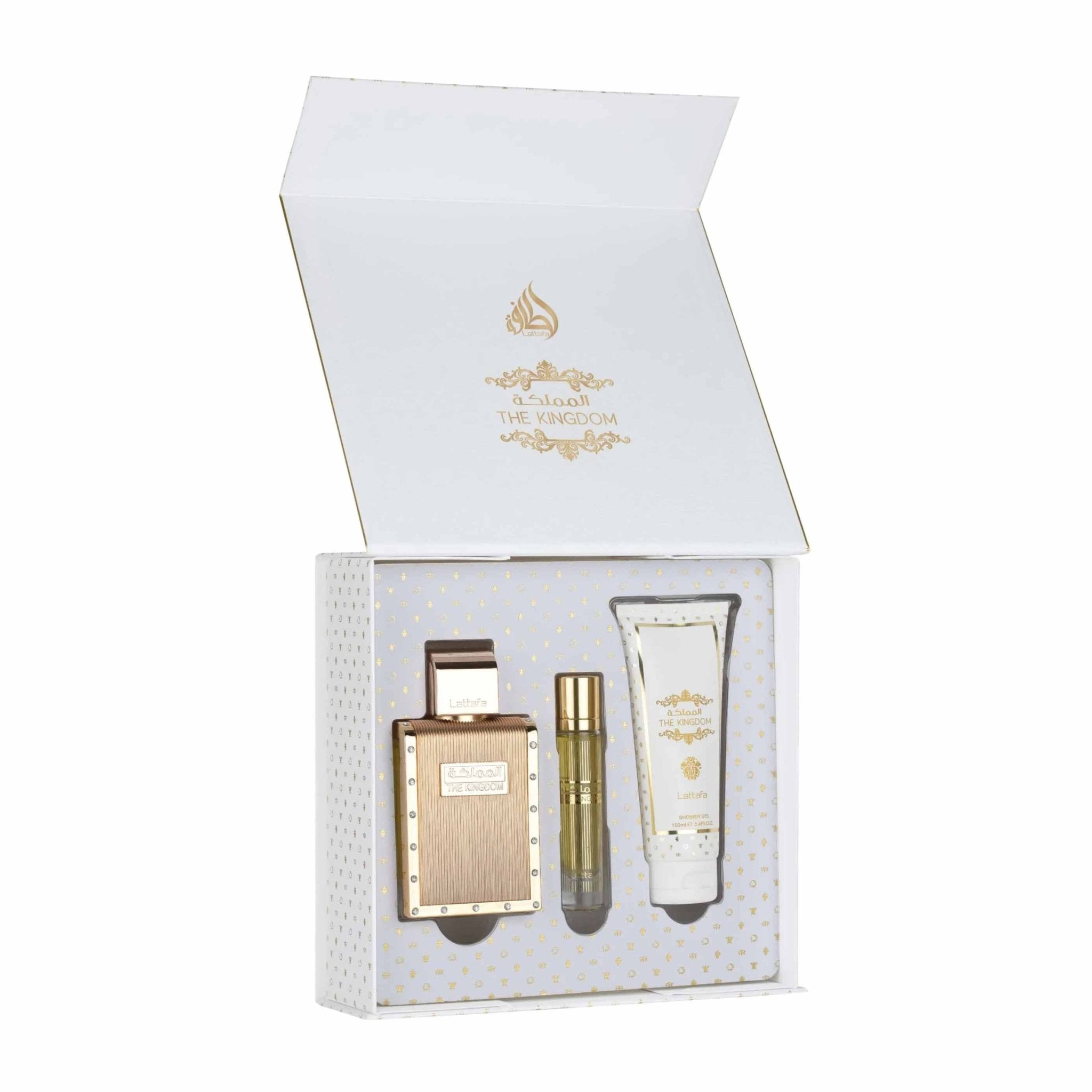 Lattafa The Kingdom EDP For Men Gift Set - Bloom Pharmacy