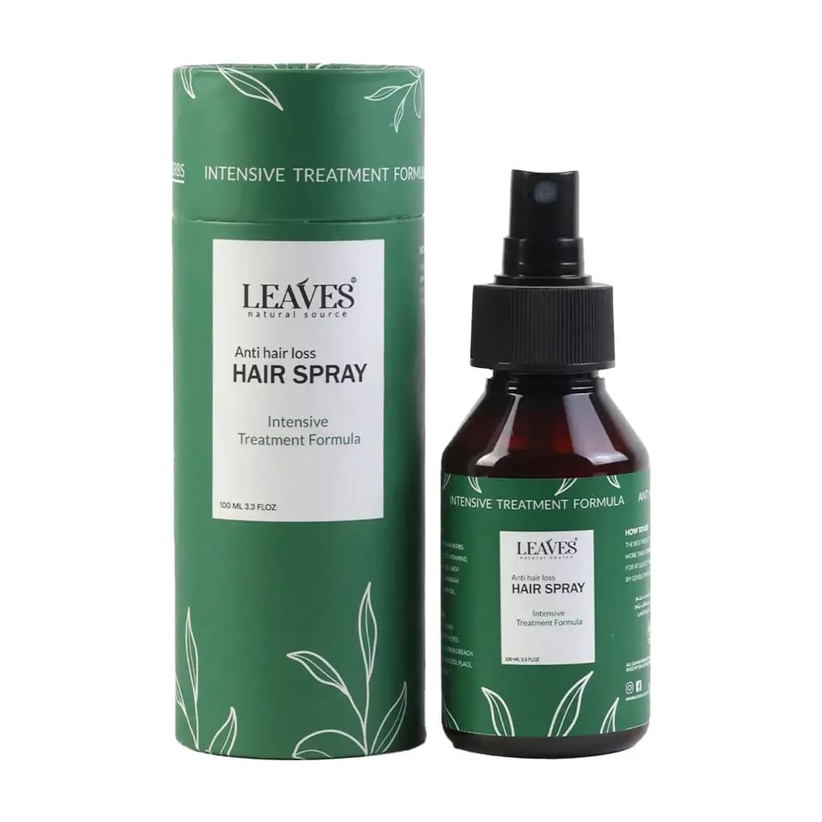 Leaves Anti Hair Loss Hair Spray - 100ml - Bloom Pharmacy