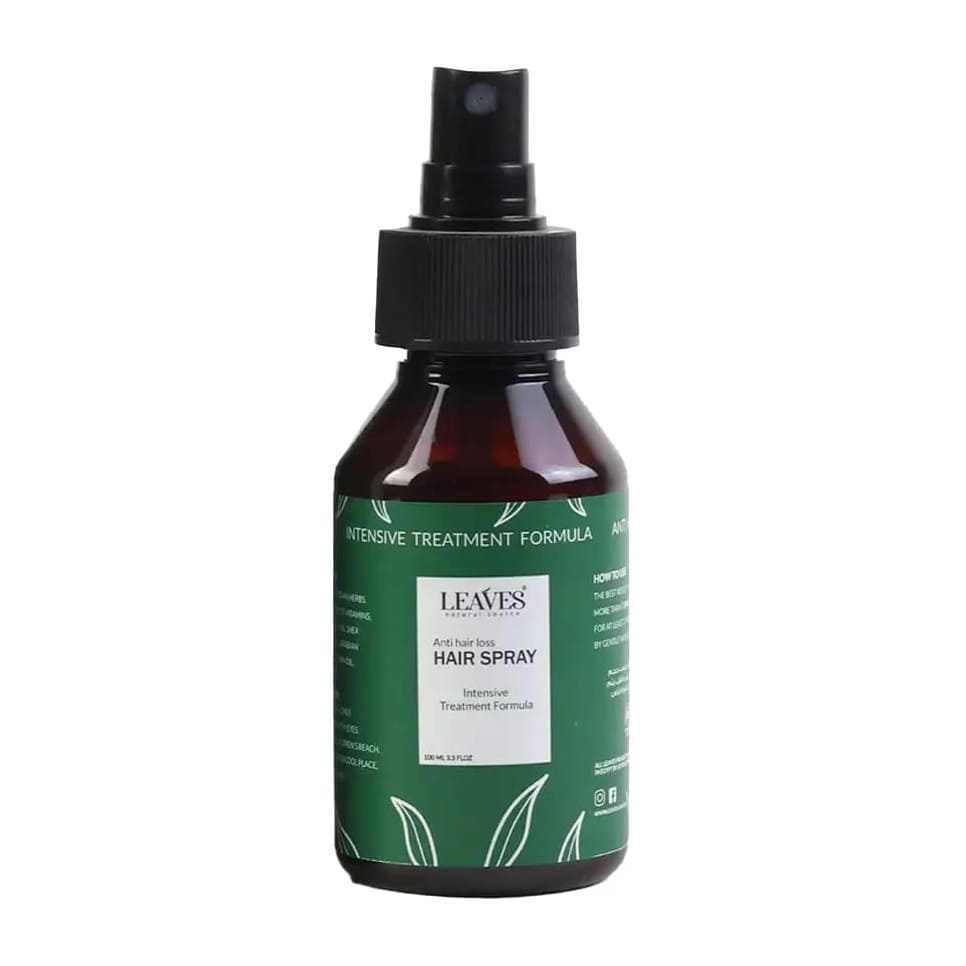 Leaves Anti Hair Loss Hair Spray - 100ml - Bloom Pharmacy