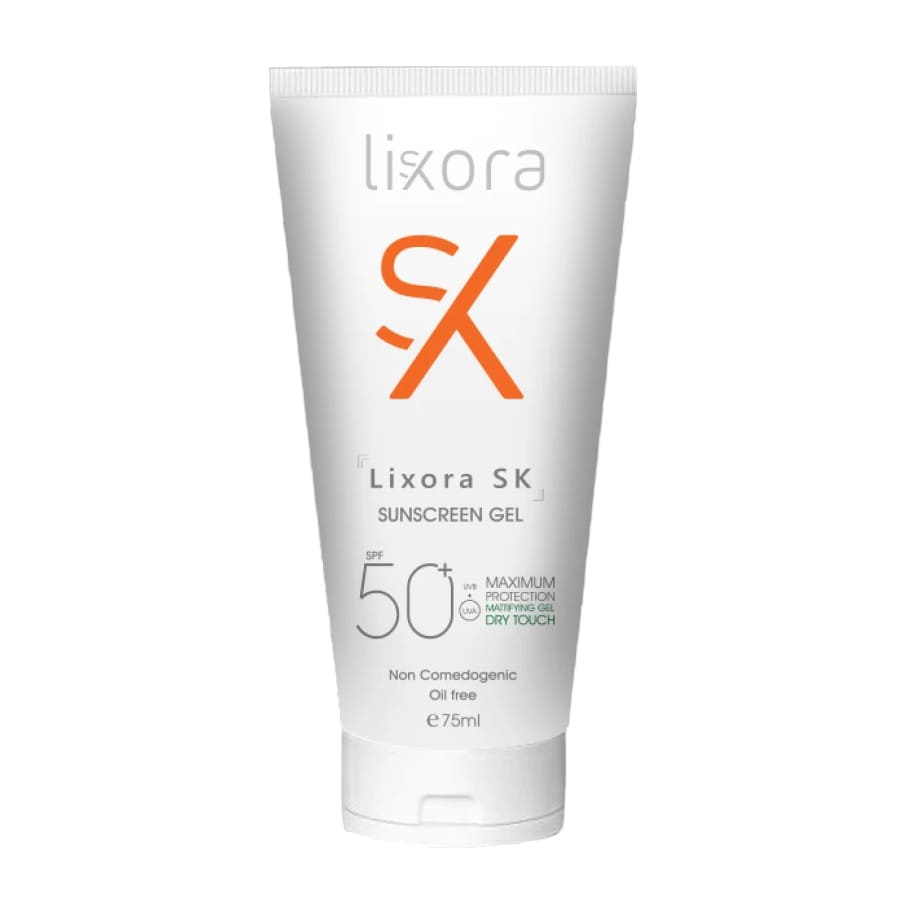 Lixora SPF 50+ Sunscreen Gel - 75ml - Bloom Pharmacy