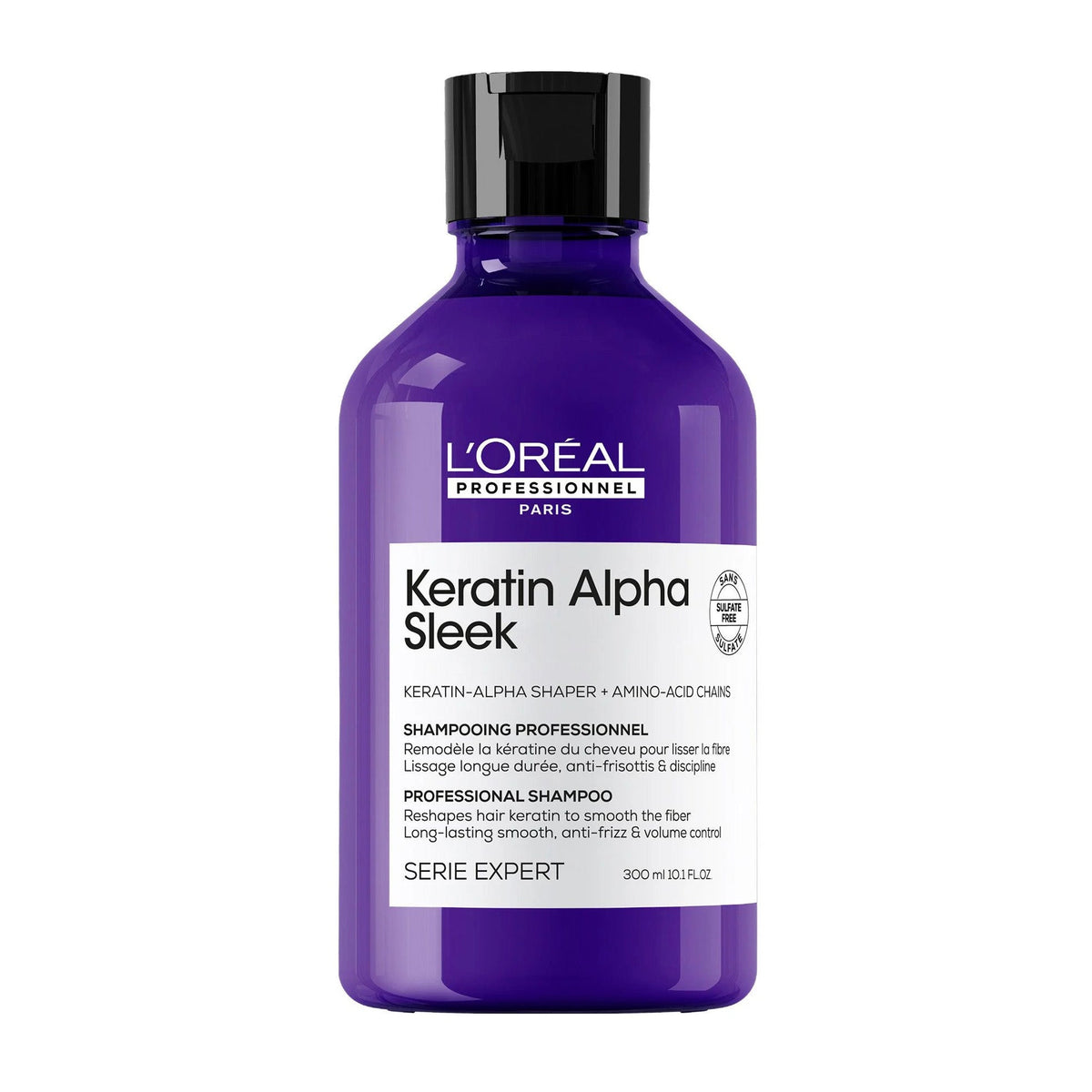 L'Oreal Professionnel Keratin Alpha Sleek Shampoo - 300ml - Bloom Pharmacy