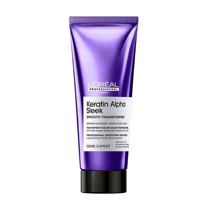 L'Oreal Professionnel Keratin Alpha Sleek Smooth Transformer Treatment - 200ml - Bloom Pharmacy