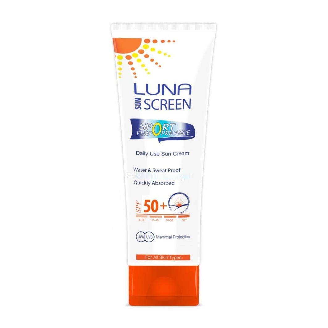 Luna Sunscreen Sport Performance SPF 50+ Cream – 130ml - Bloom Pharmacy