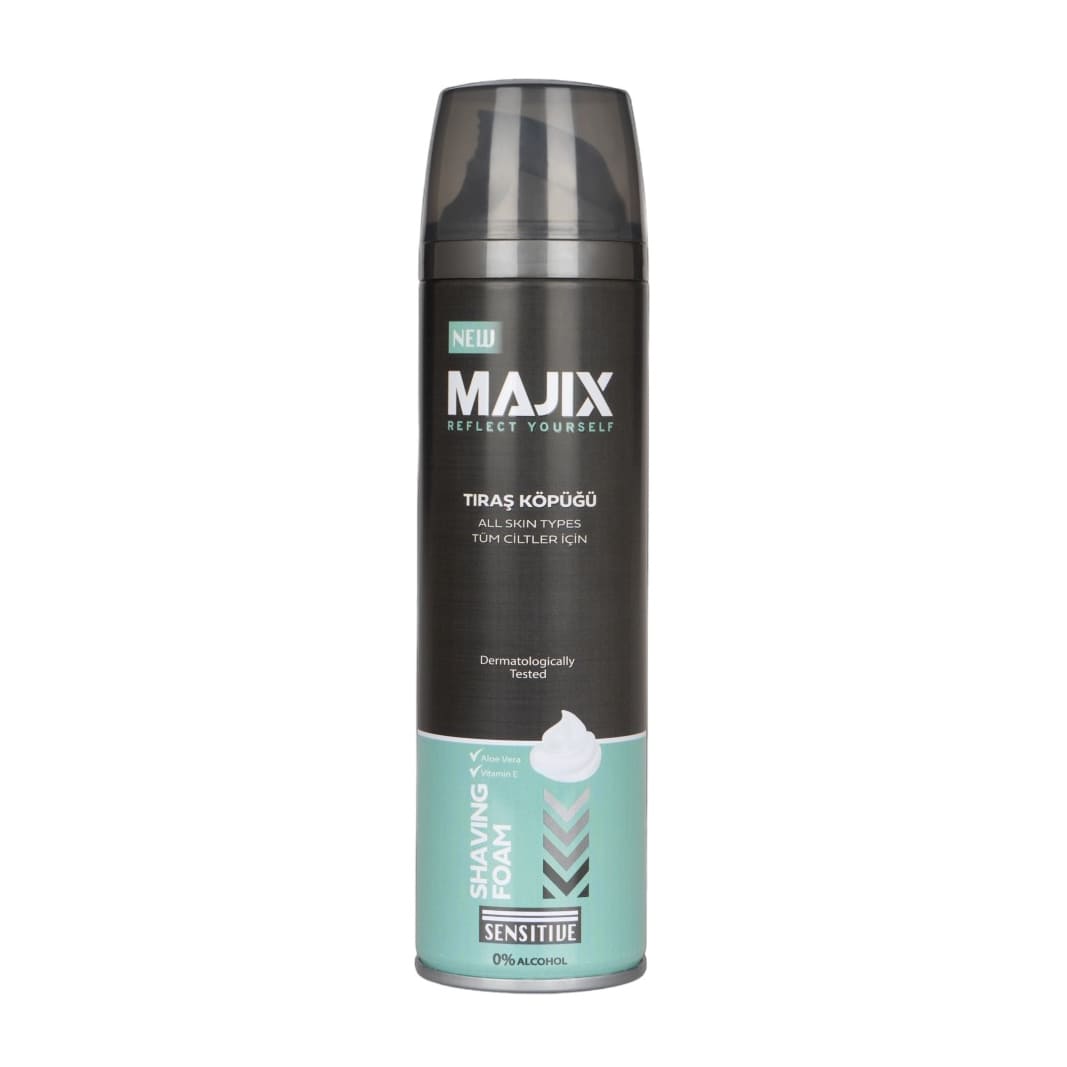Majix Sensitive Shaving Foam - 200ml - Bloom Pharmacy