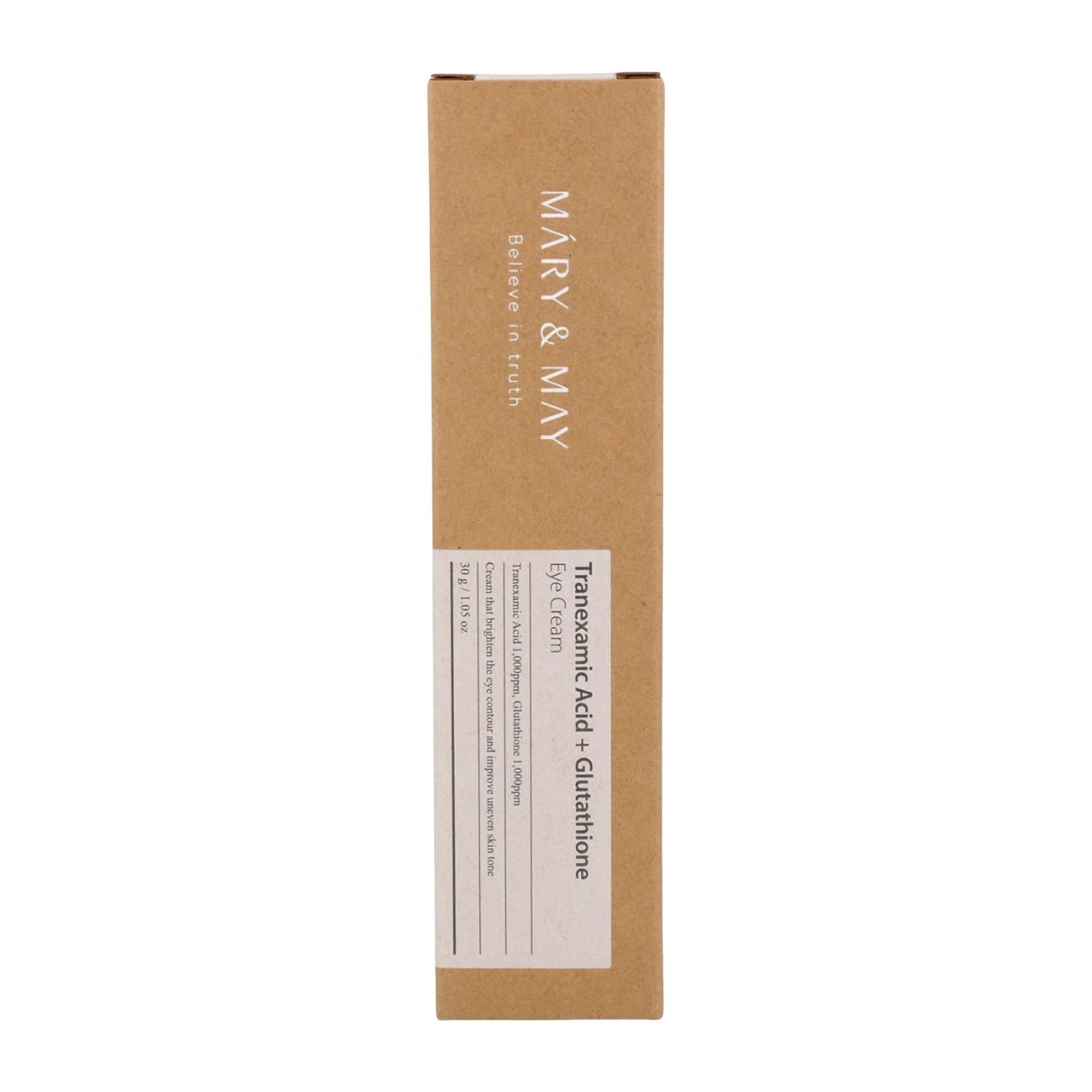 Mary & May Tranexamic Acid + Glutathione Eye Cream - 30gm - Bloom Pharmacy