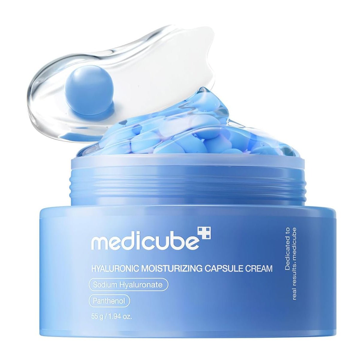 Medicube Hyaluronic Moisturizing Capsule Cream - 55gm - Bloom Pharmacy