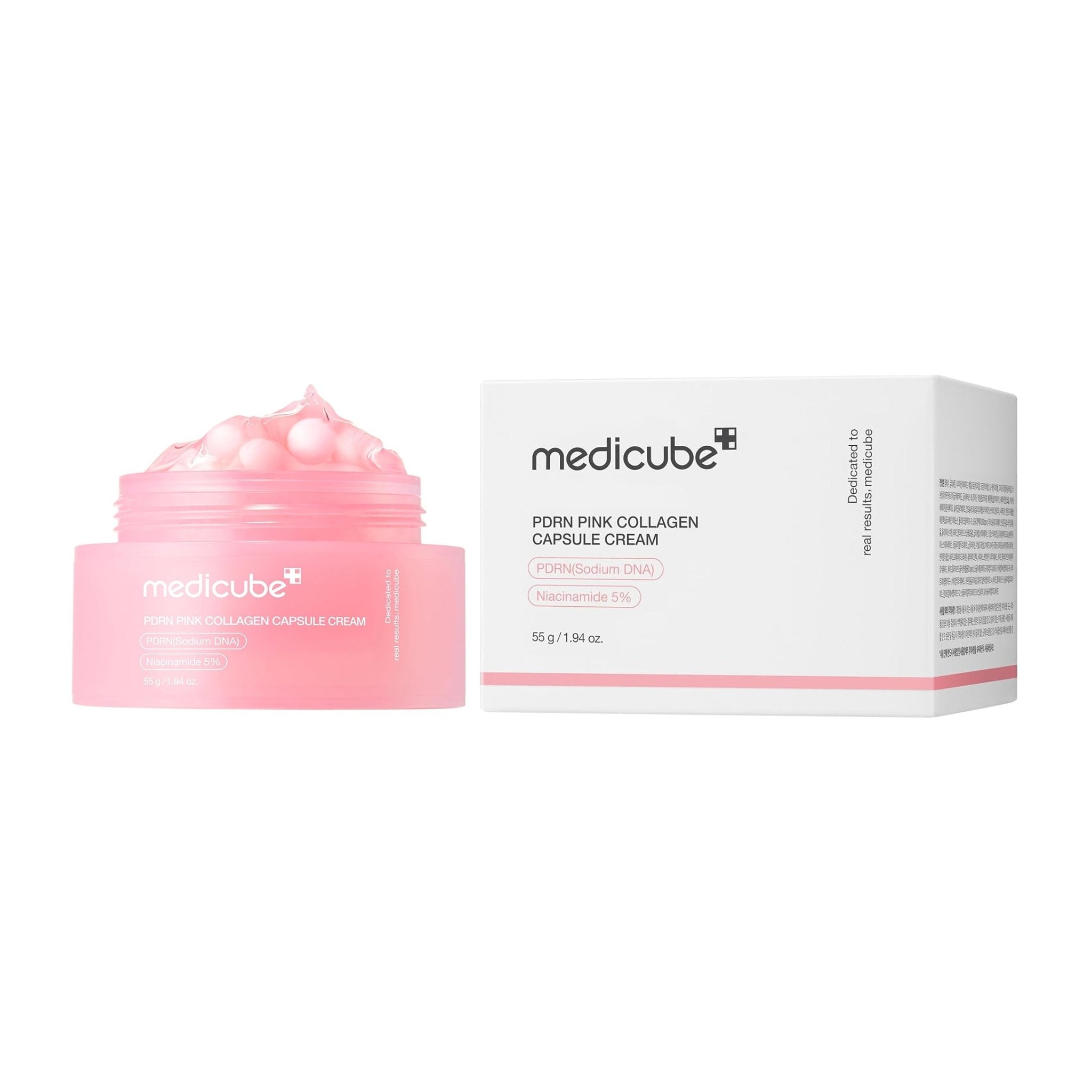 Medicube Pdrn Pink Collagen Capsule Cream - 55ml - Bloom Pharmacy