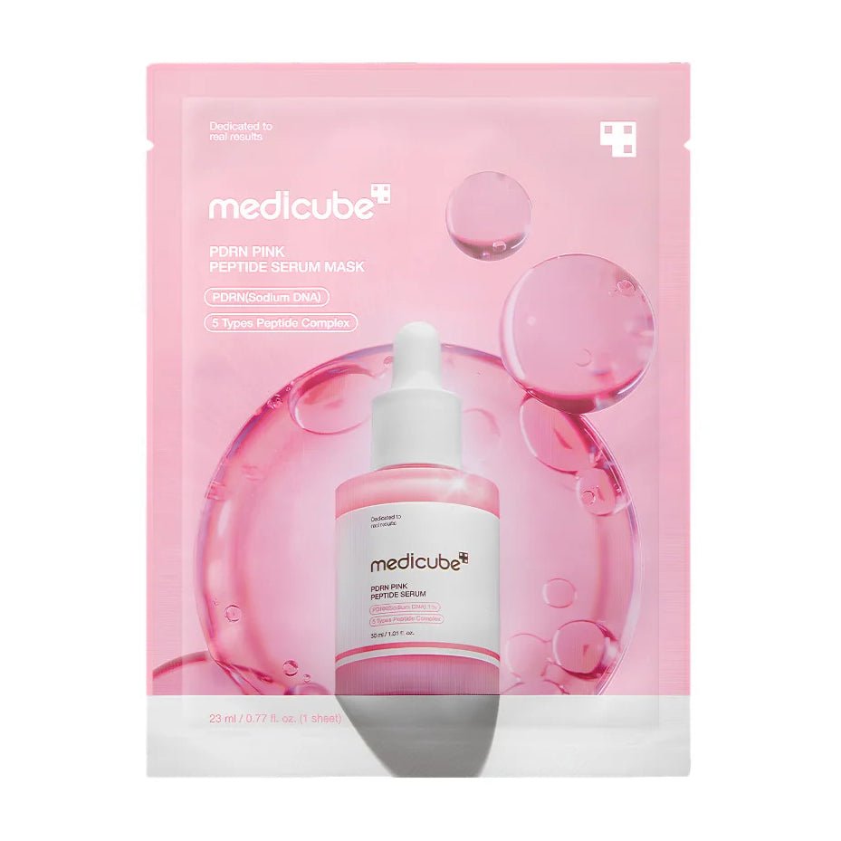 Medicube Pdrn Pink Peptide Serum Mask - 1 Sheet - Bloom Pharmacy