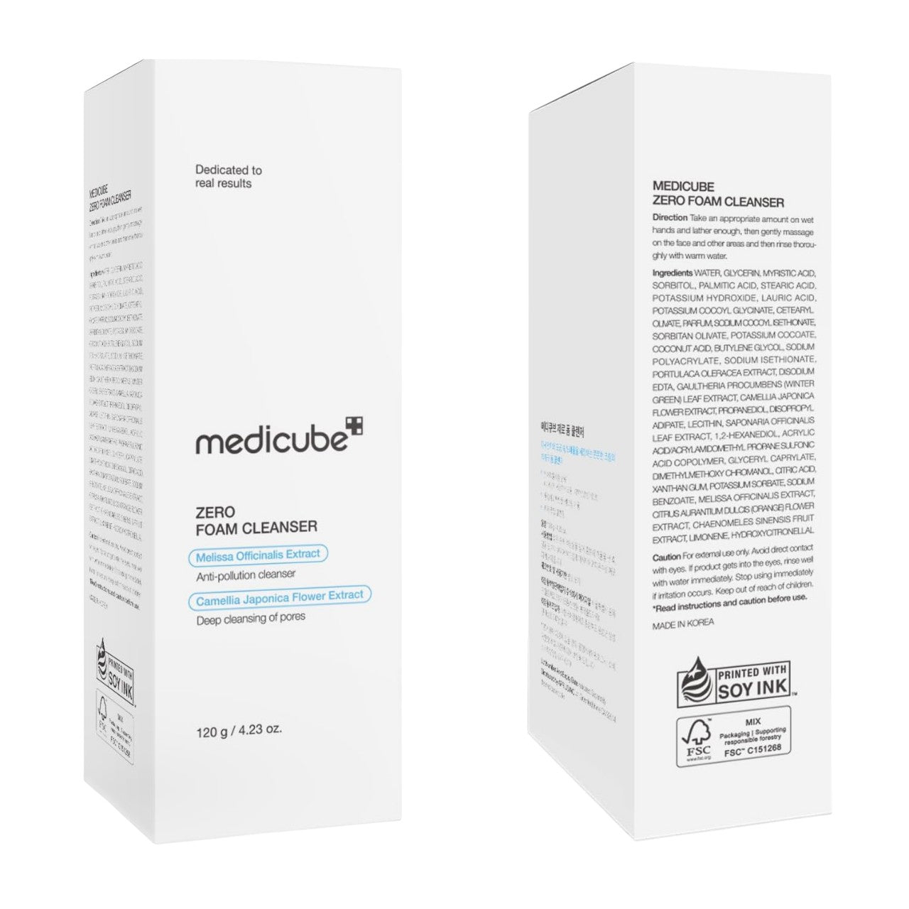 Medicube Zero Foam Cleanser - 120gm - Bloom Pharmacy