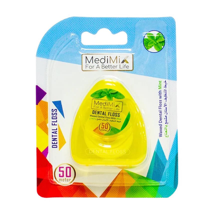Medimix Dental Floss Mint - 50m - Bloom Pharmacy