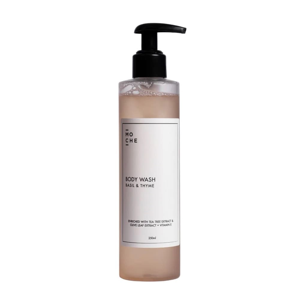 Moche Basil & Thyme Body Wash - 250ml - Bloom Pharmacy