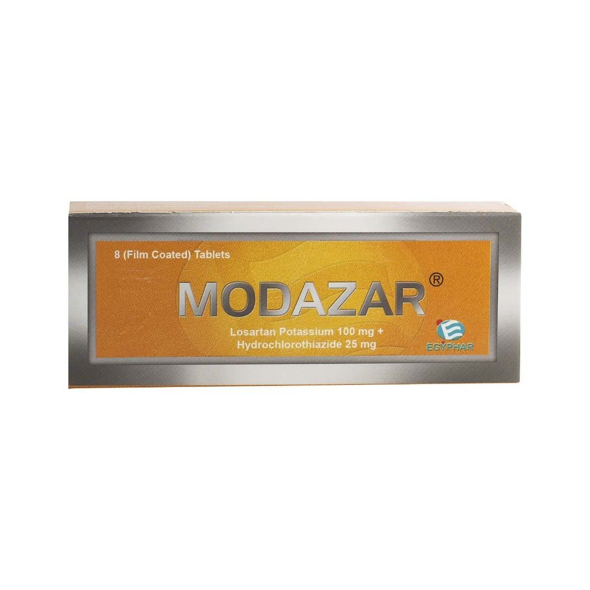 Modazar 100 mg - 25 mg - 8 Tablets - Bloom Pharmacy