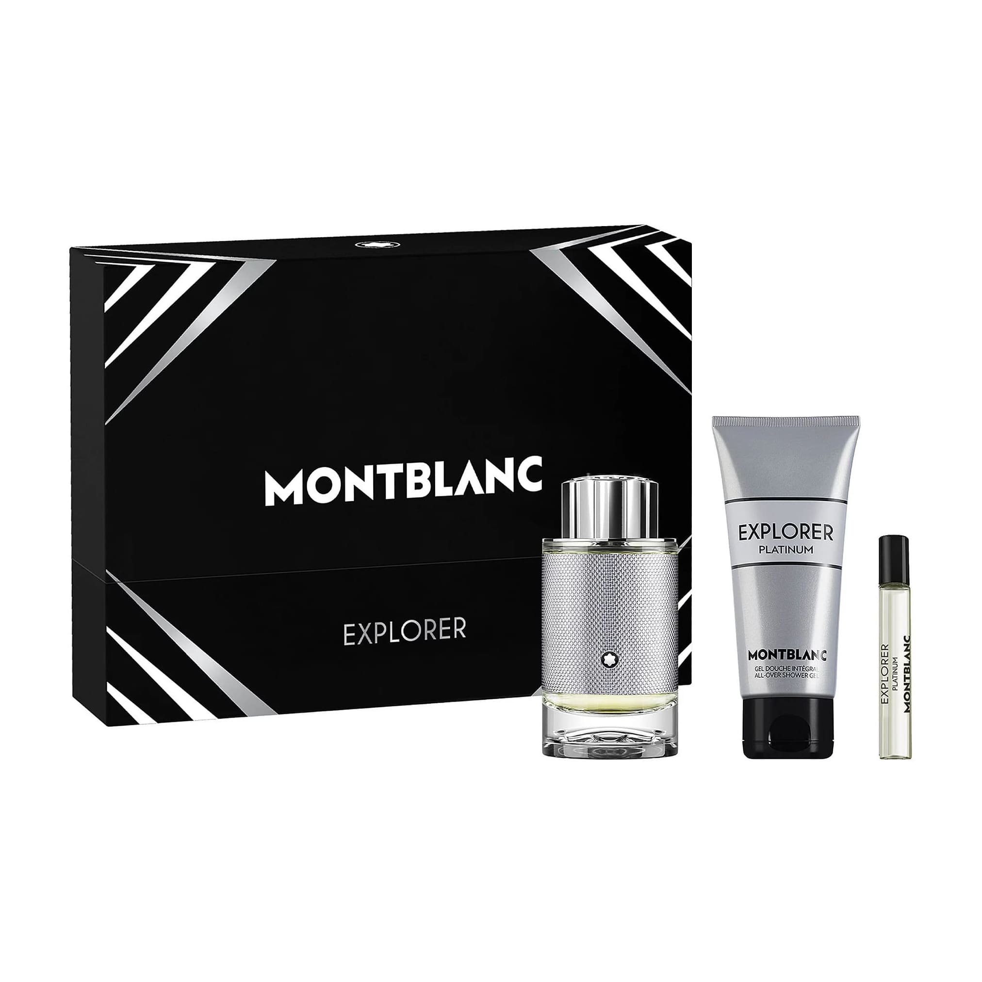 Mont Blanc Explorer Platinum EDP For Men Gift Set - Bloom Pharmacy