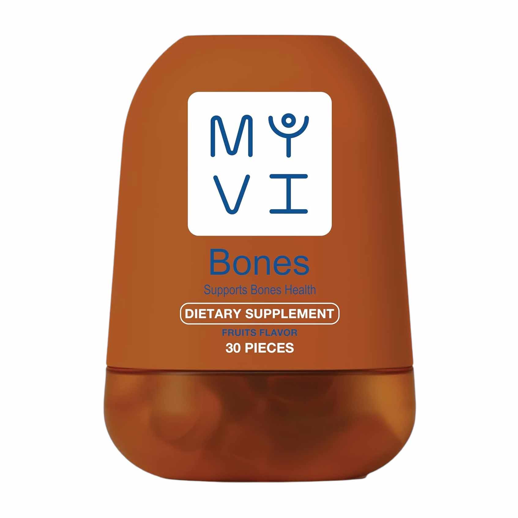 Myvi Bones Fruits Flavor Gummies - 60 Gummies - Bloom Pharmacy