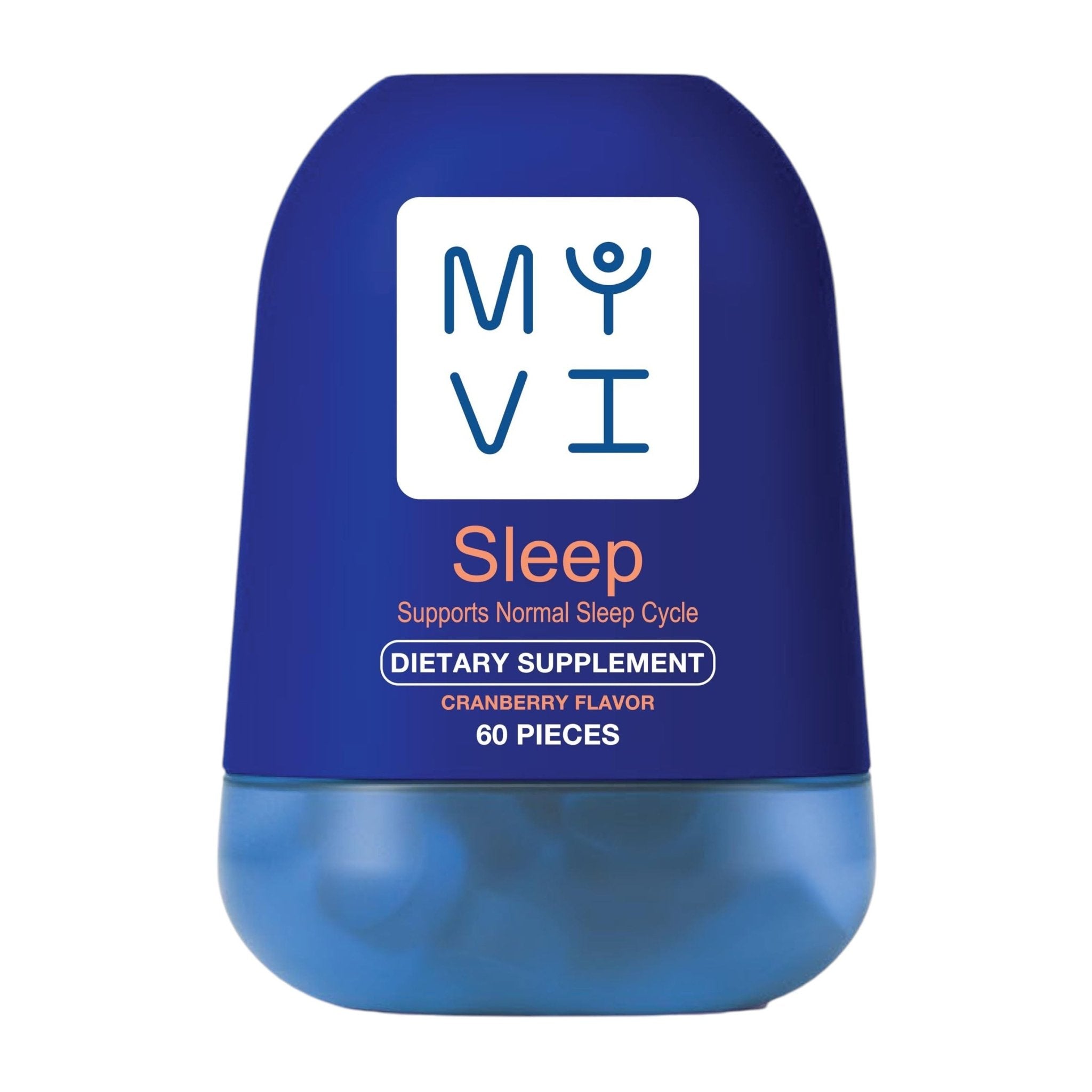 Myvi My Sleep Supplement Gummies Cranberry Flavor - 60 Pcs - Bloom Pharmacy