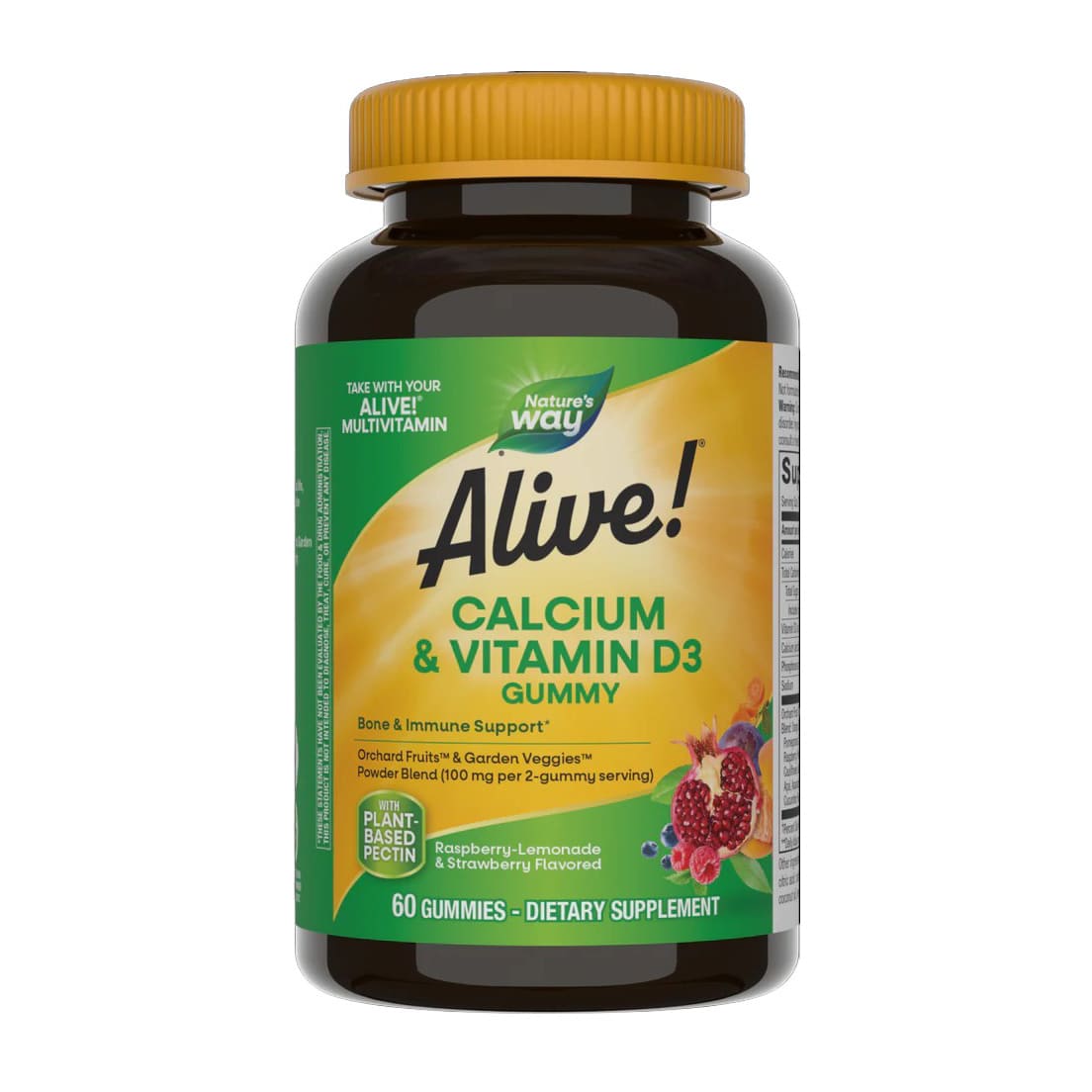 Nature’s Way Alive Calcium+ Vitamin D3 - 60 Gummies - Bloom Pharmacy