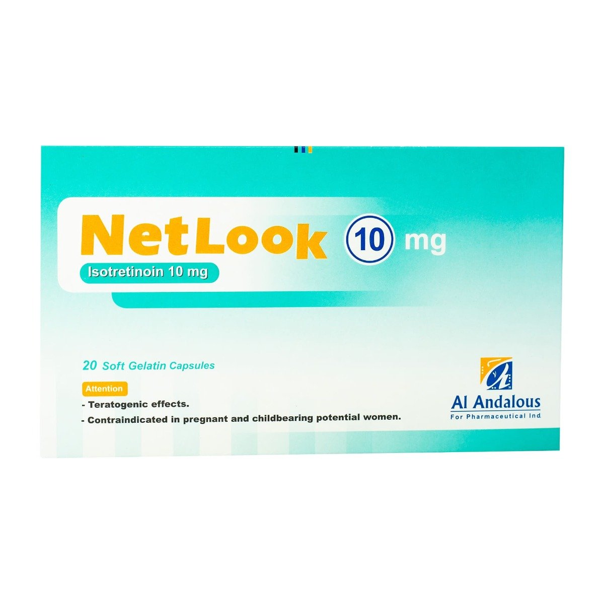 Netlook 10 mg - 20 Capsules - Bloom Pharmacy