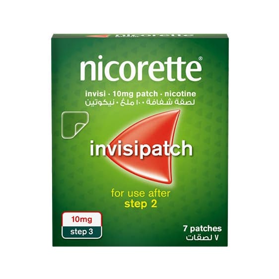 Nicorette Invisi 10mg Patch - 7 Patches - Bloom Pharmacy