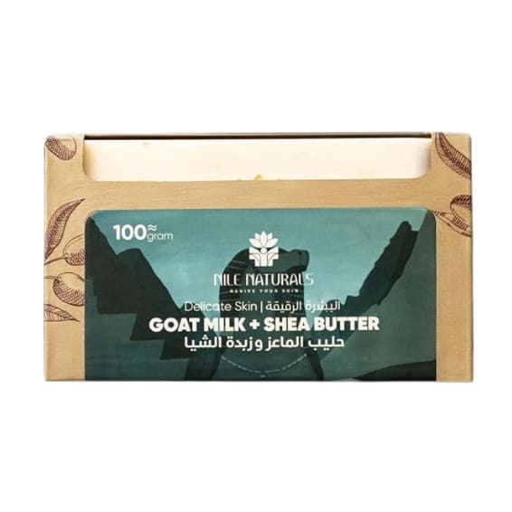 Nile Naturals Goat Milk & Shea Butter Bar Soap - 100gm - Bloom Pharmacy