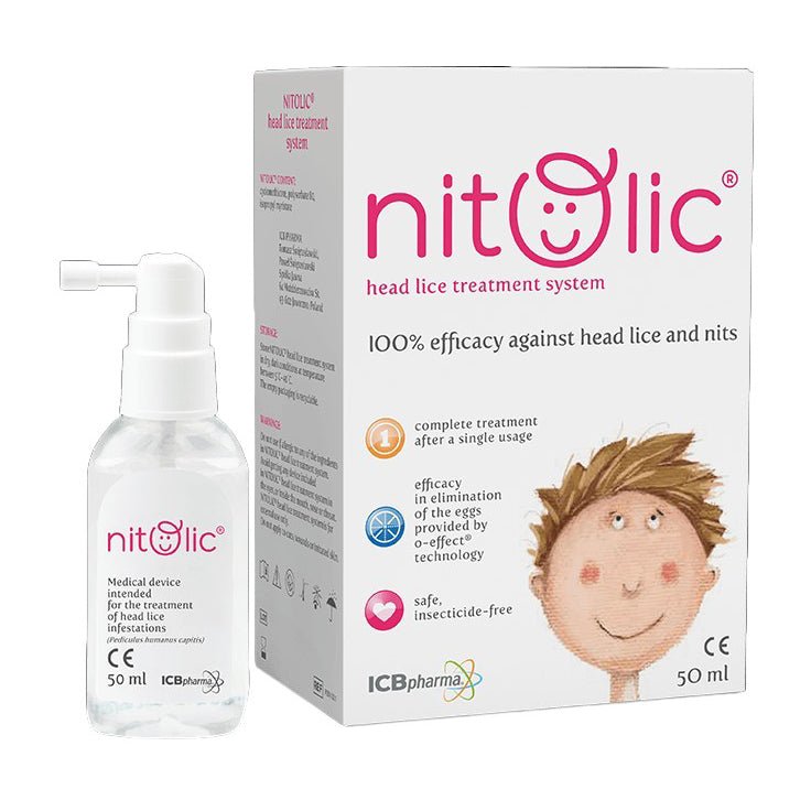 Nitolic Head Lice Treatment System - 50ml - Bloom Pharmacy