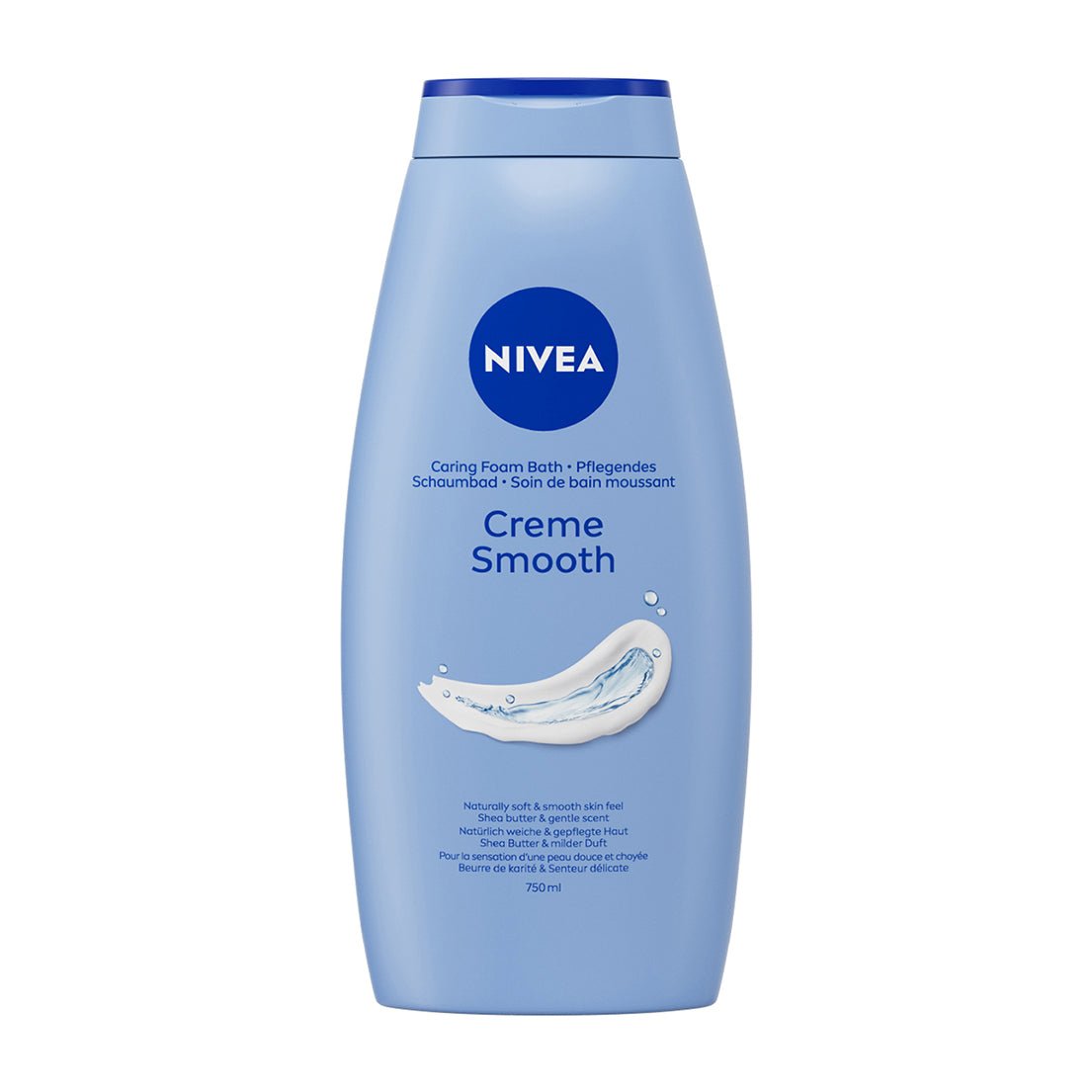 Nivea Creme Smooth Shower Cream - 750ml - Bloom Pharmacy