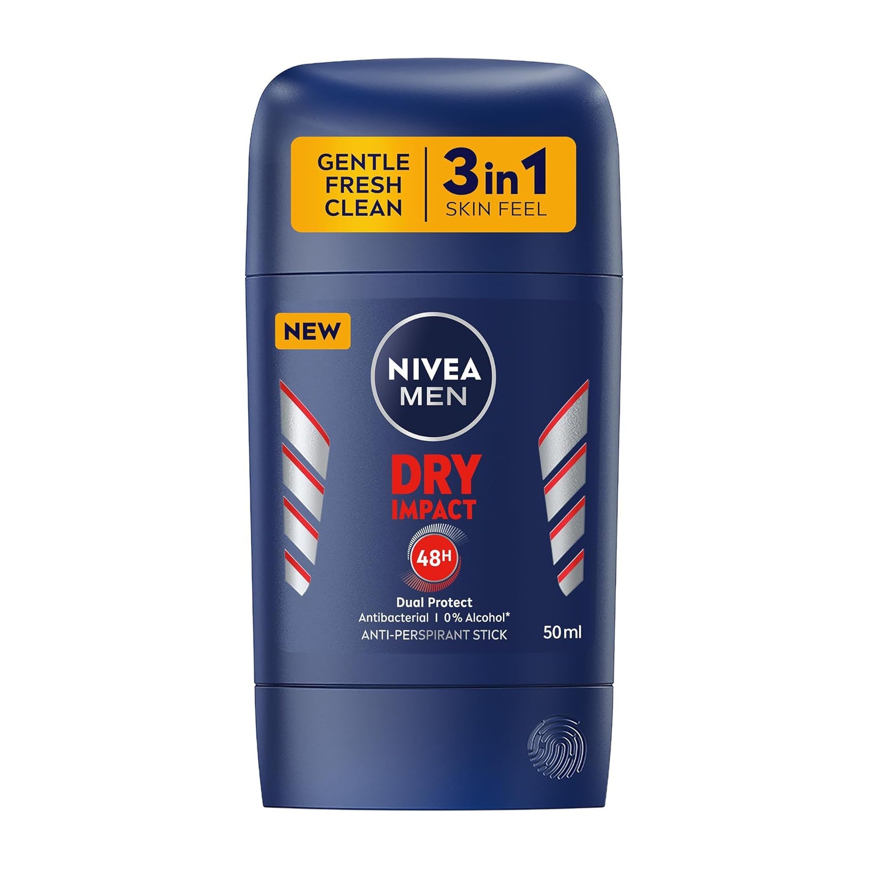 Nivea Men Dry Impact Antiperspirant Stick - 50ml - Bloom Pharmacy