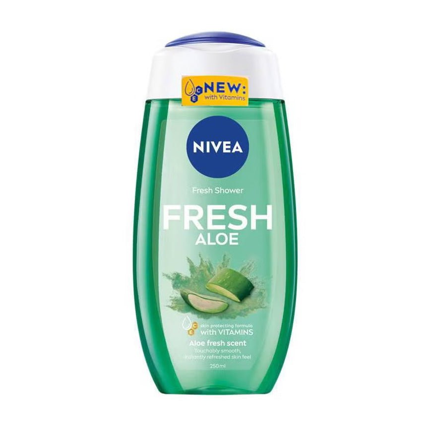 Nivea Men Fresh Aloe With Vitamins Shower Gel - 250ml - Bloom Pharmacy