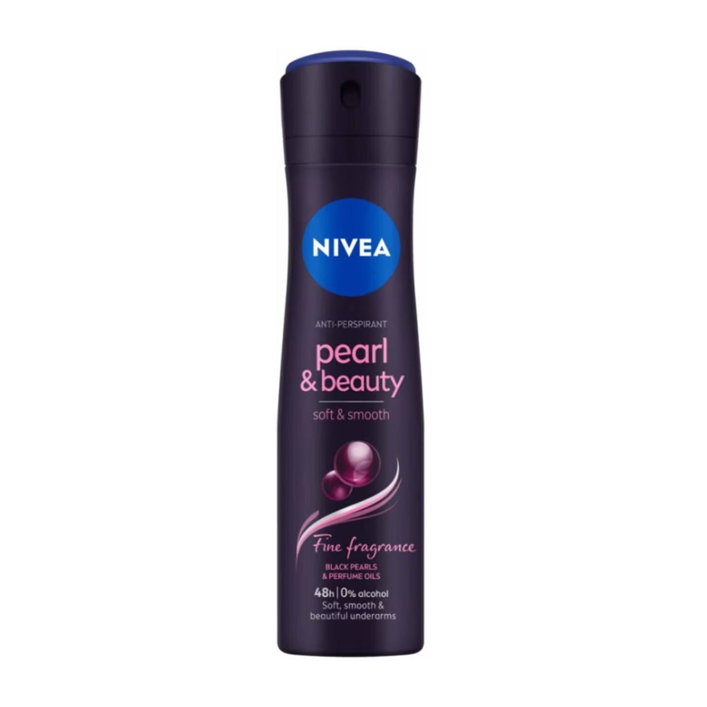 Nivea Pearl & Beauty Black Pearls Antiperspirant Spray - 150ml - Bloom Pharmacy