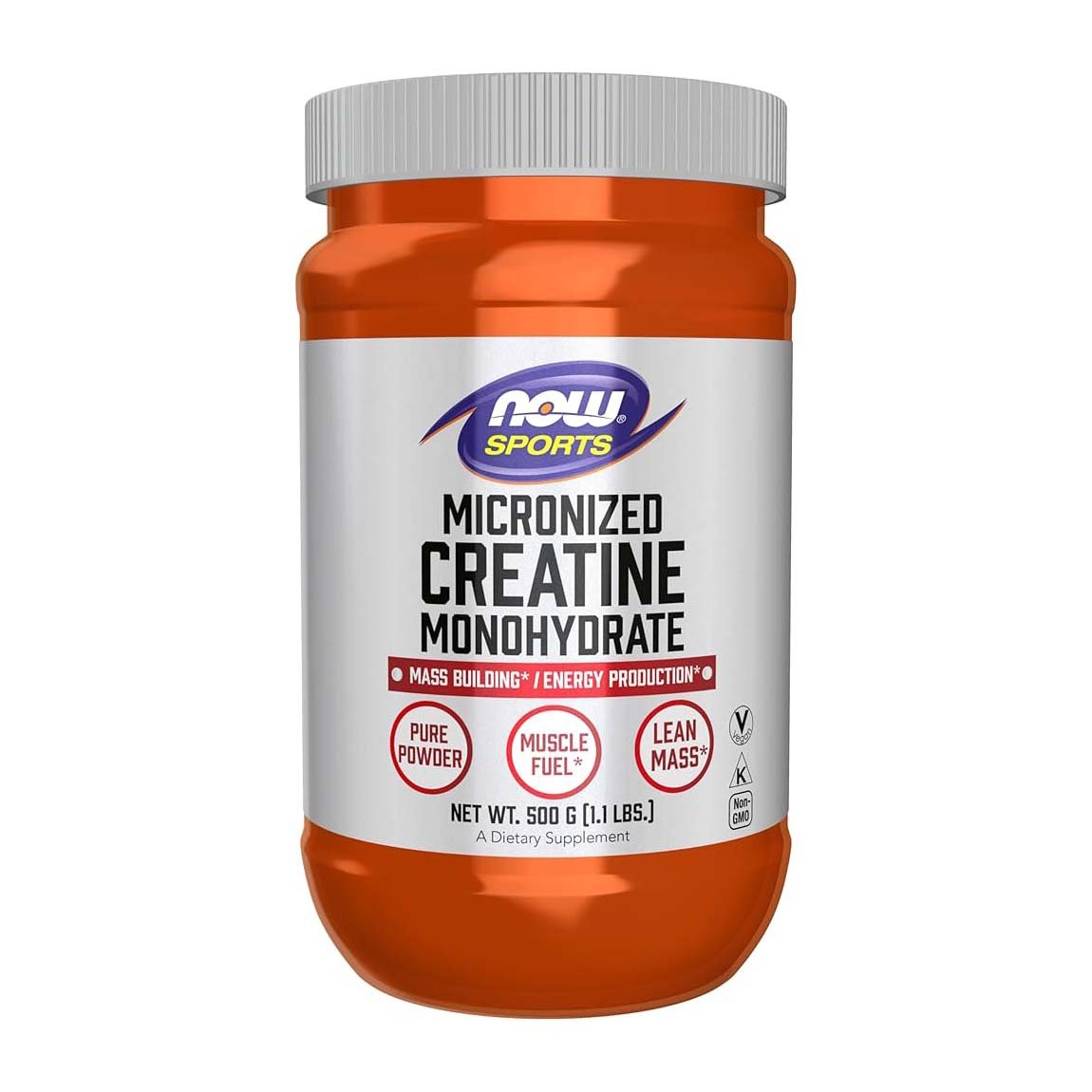 Now Sports Micronized Monohydrate Ceratine Powder - 500gm (1.1 LBS.) - Bloom Pharmacy