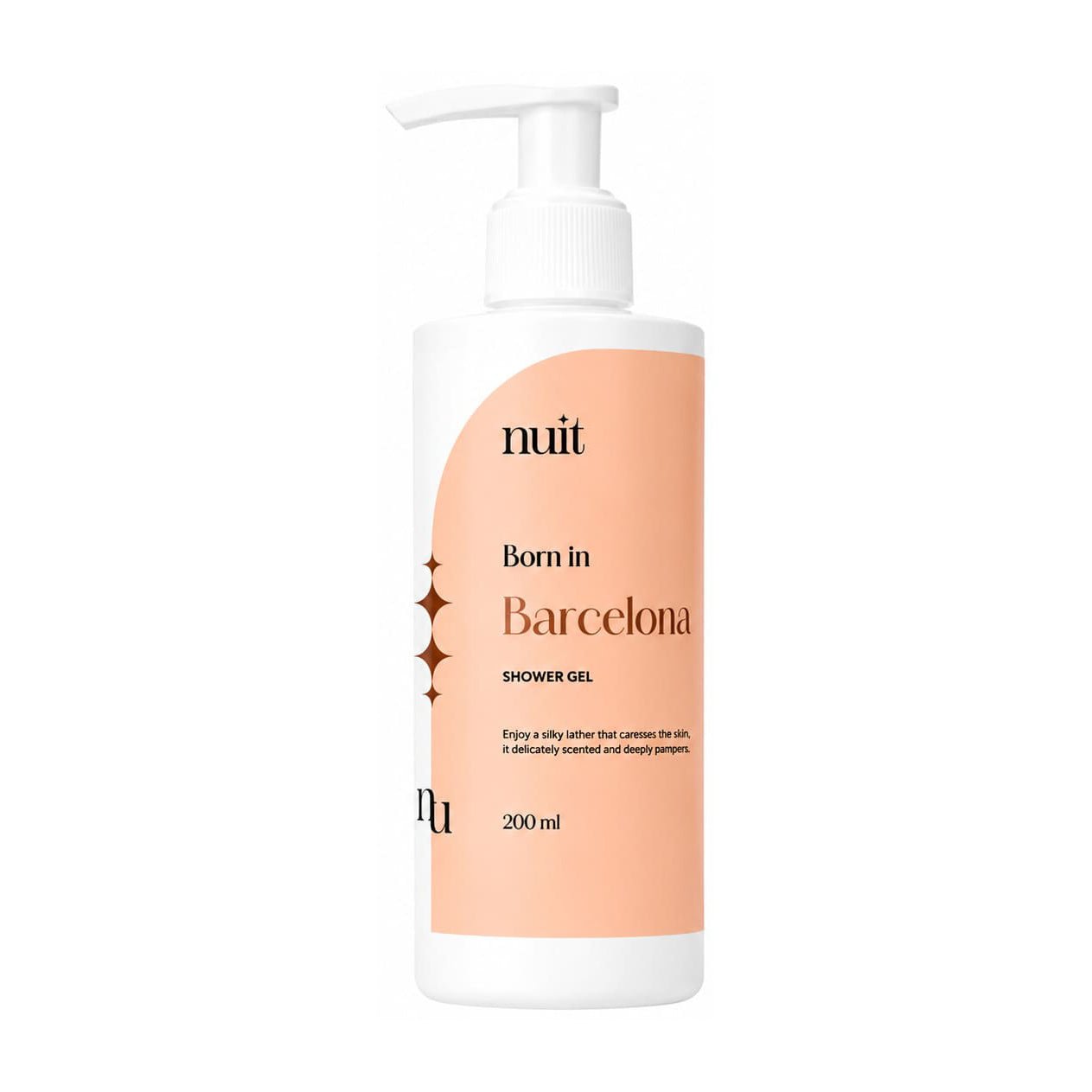 Nuit Born In Barcelona Shower Gel - 200ml - Bloom Pharmacy