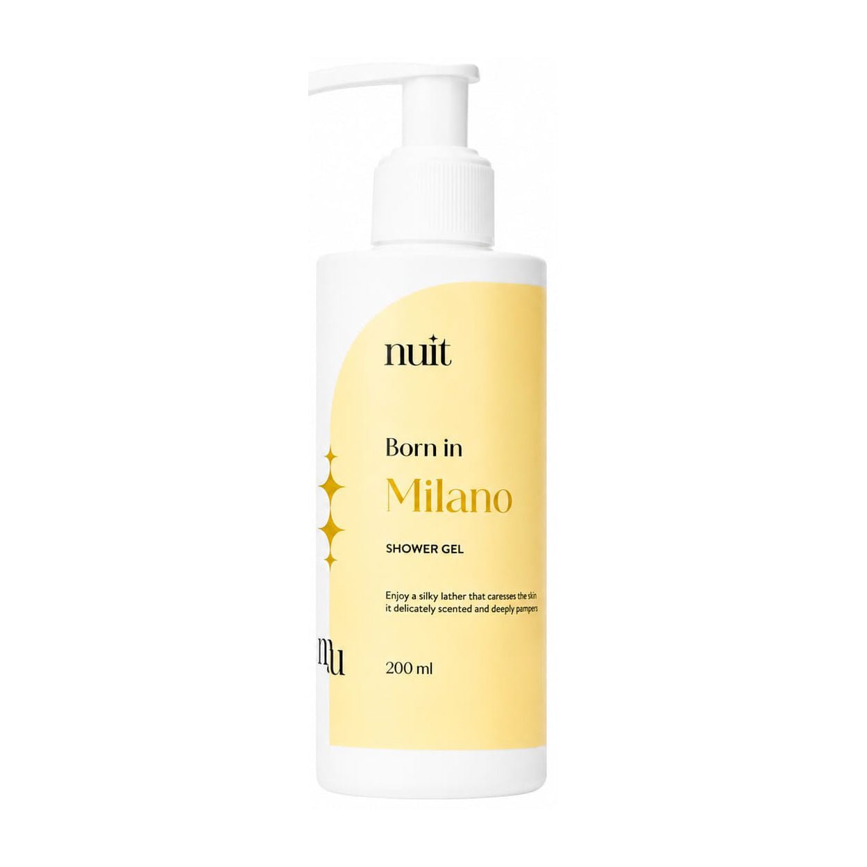 Nuit Born in Milano Shower Gel - 200ml - Bloom Pharmacy