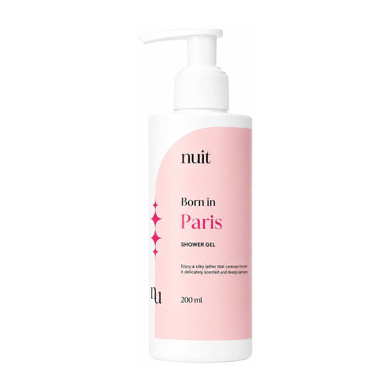 Nuit Born In Paris Shower Gel - 200ml - Bloom Pharmacy