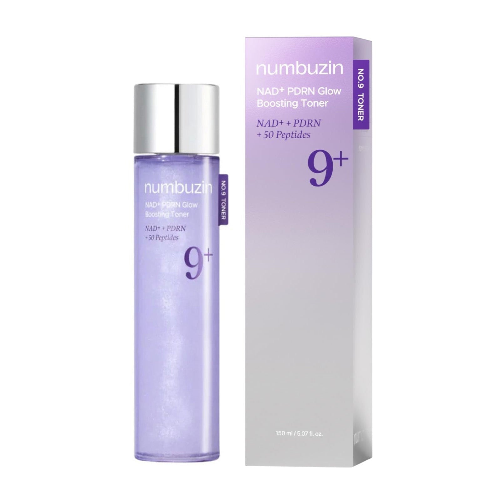 Numbuzin No.9 Nad+ Pdrn Glow Boosting Toner - 150ml - Bloom Pharmacy