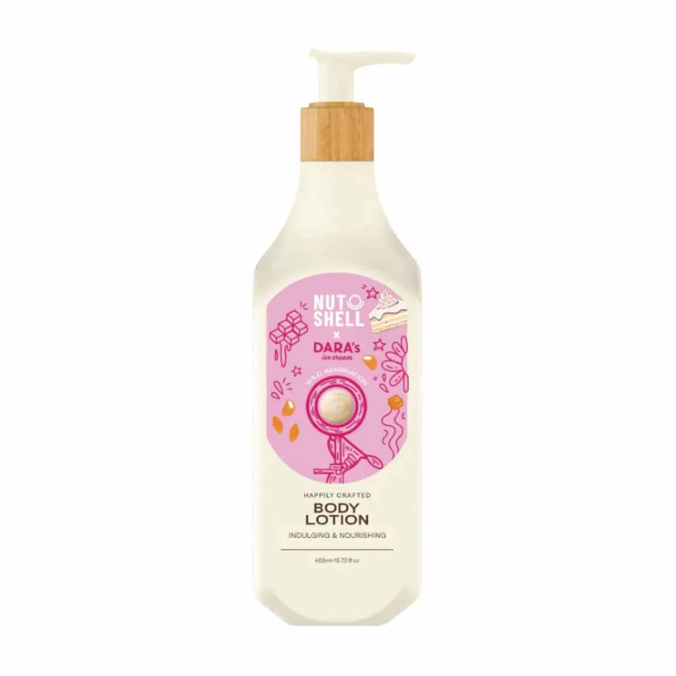 Nutshell X Dara's Body Lotion - 465ml - Bloom Pharmacy