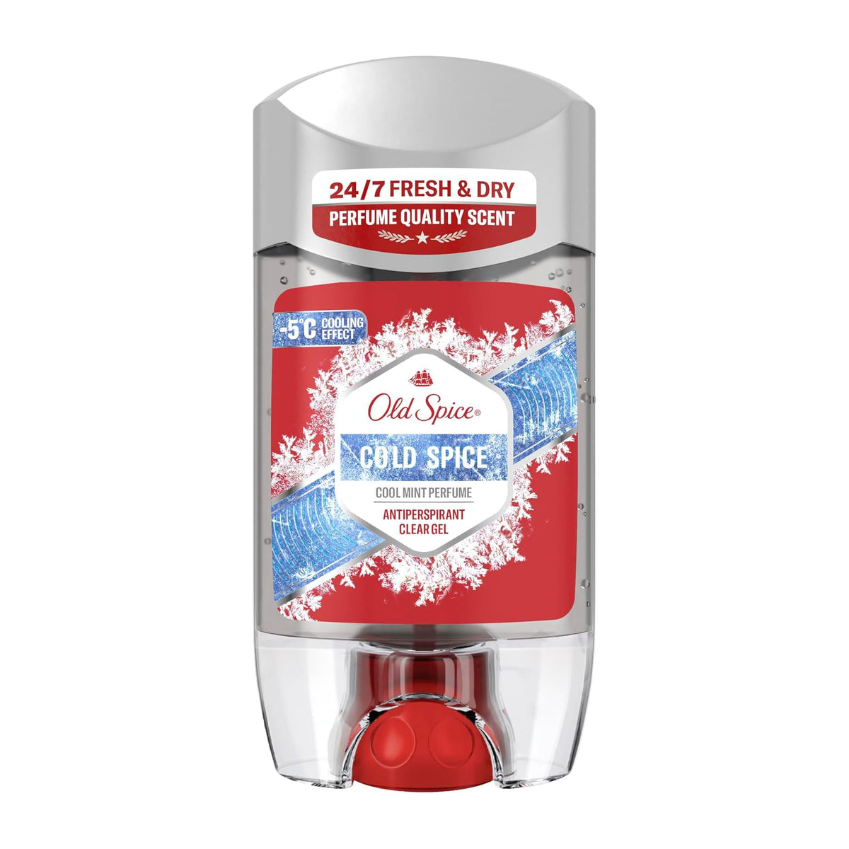 Old Spice Cold Spice Antiperspirant Clear Gel - 70ml - Bloom Pharmacy