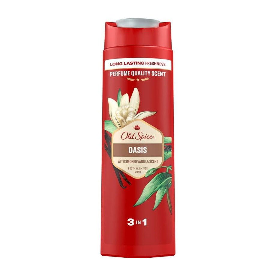 Old Spice Oasis 3 in 1 Shower Gel - 400ml - Bloom Pharmacy