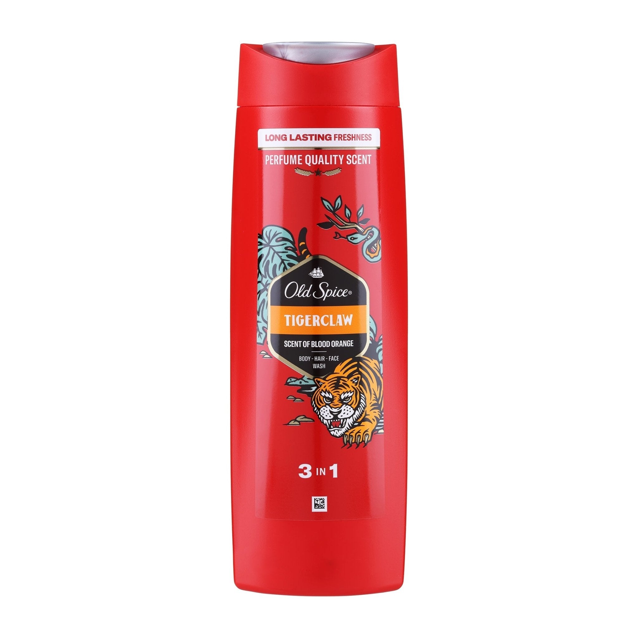 Old Spice Tigerclaw 3 in 1 Shower Shower Gel – 400ml - Bloom Pharmacy