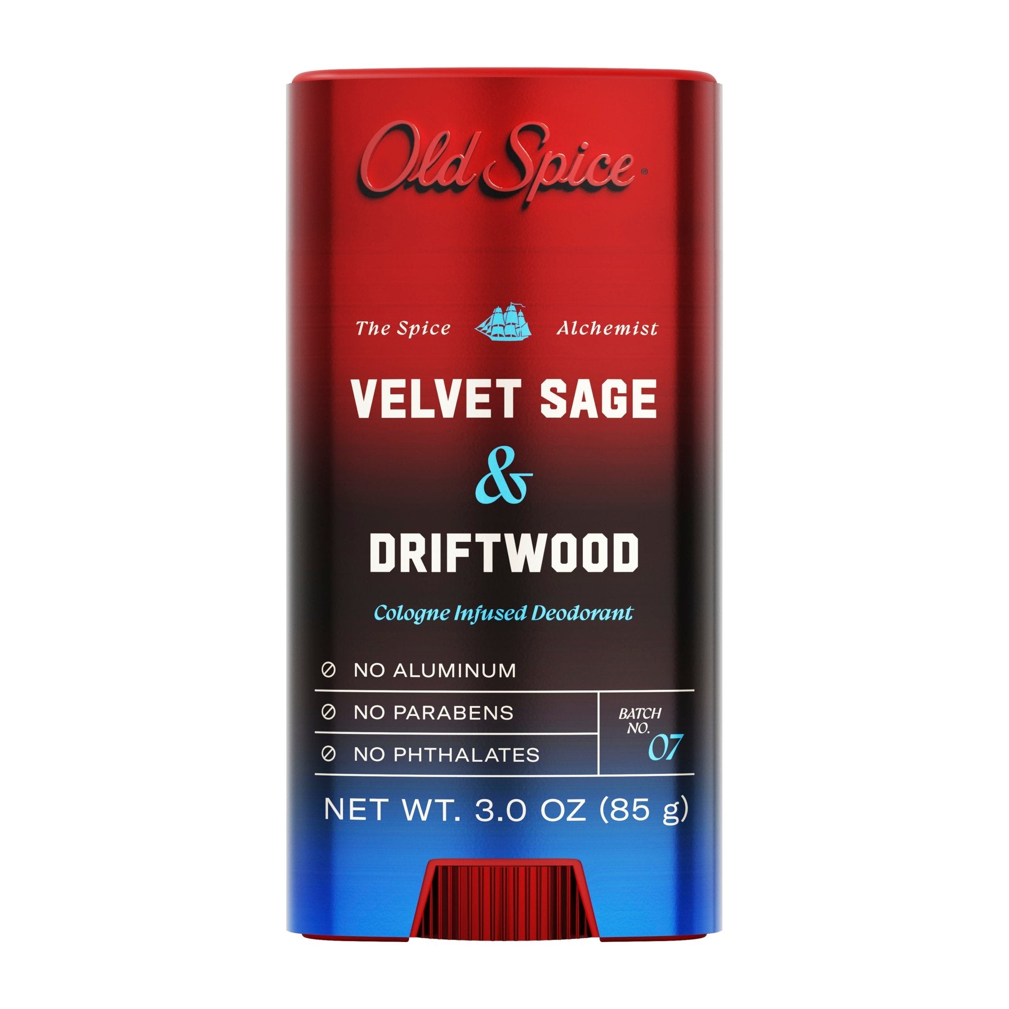 Old Spice Velvet Sage & Driftwood Deodorant Stick - 85gm - Bloom Pharmacy