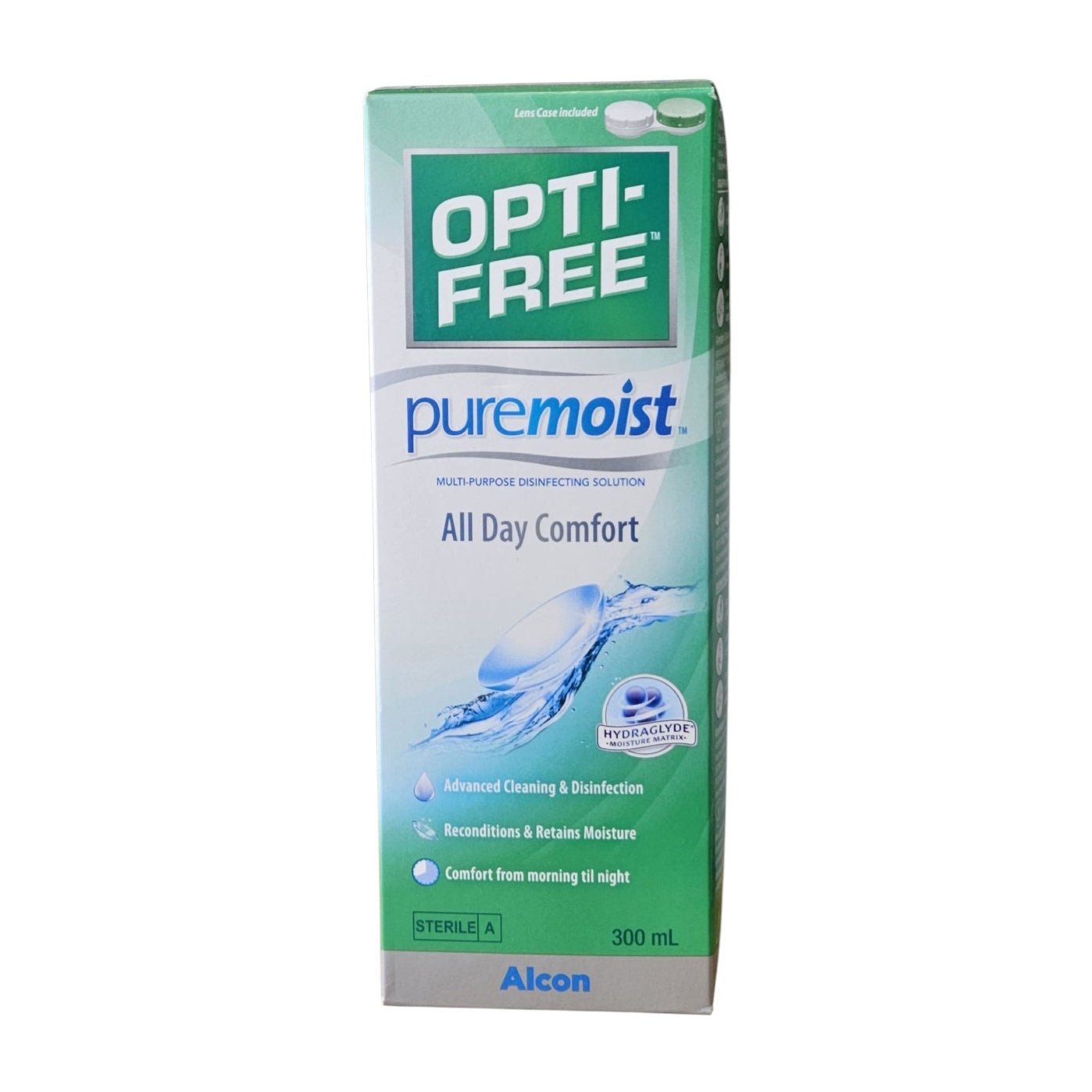 Opti - Free Pure Moist Contact Lenses Solution - 300ml - Bloom Pharmacy