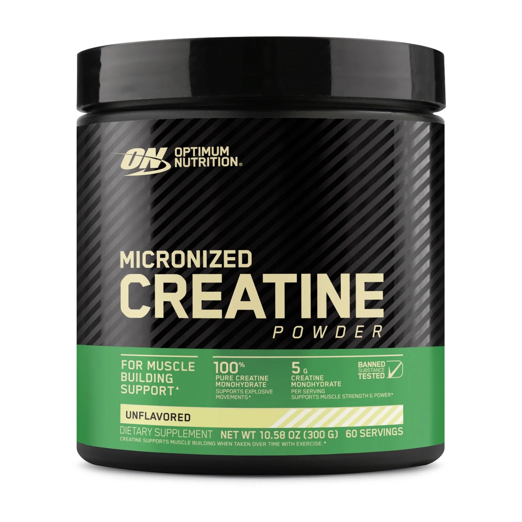 Optimum Nutrition Micronized Creatine Powder Unflavored - 300gm (57 Servings) - Bloom Pharmacy
