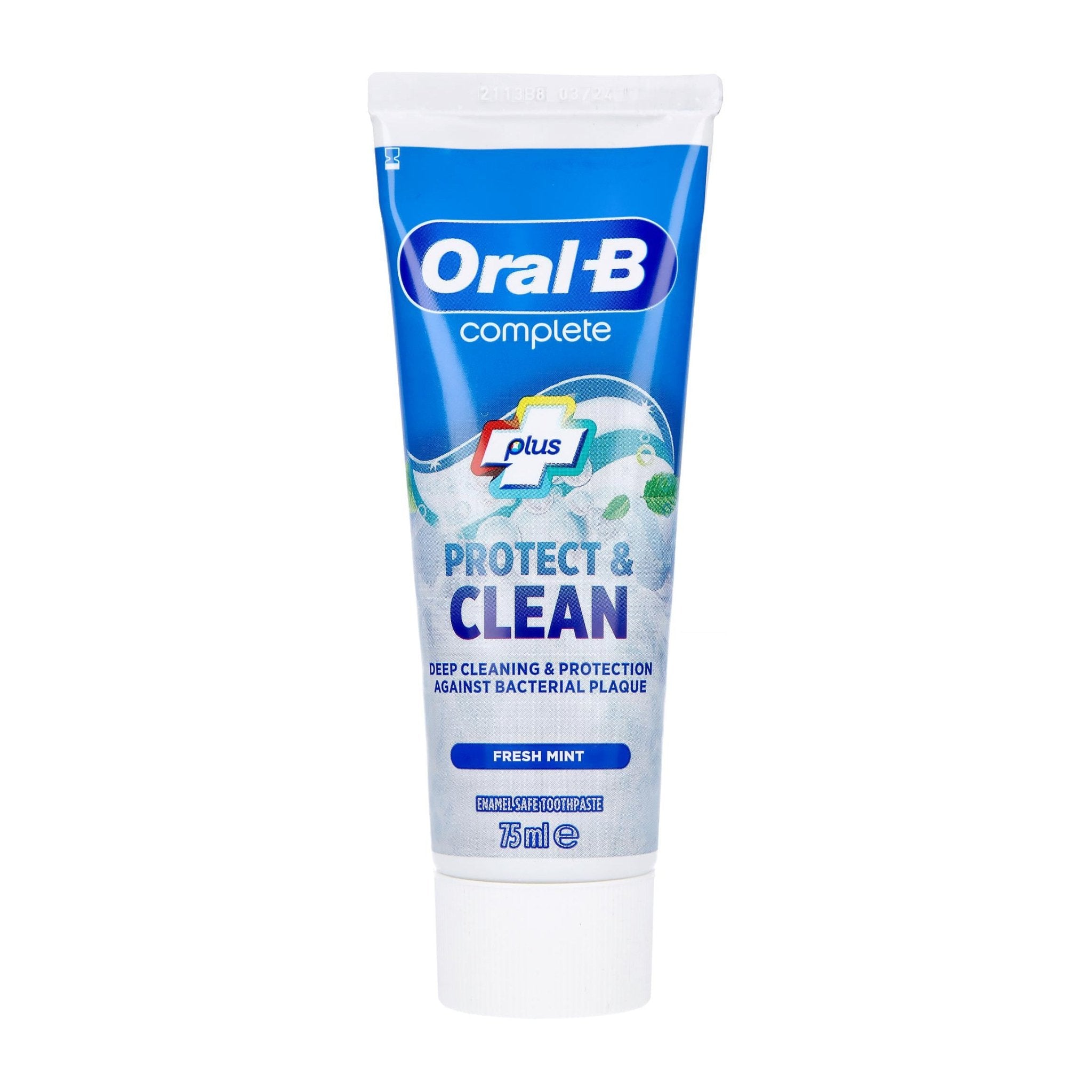 Oral - B Complete Plus Protection & Clean Fresh Mint Toothpaste - 75ml - Bloom Pharmacy