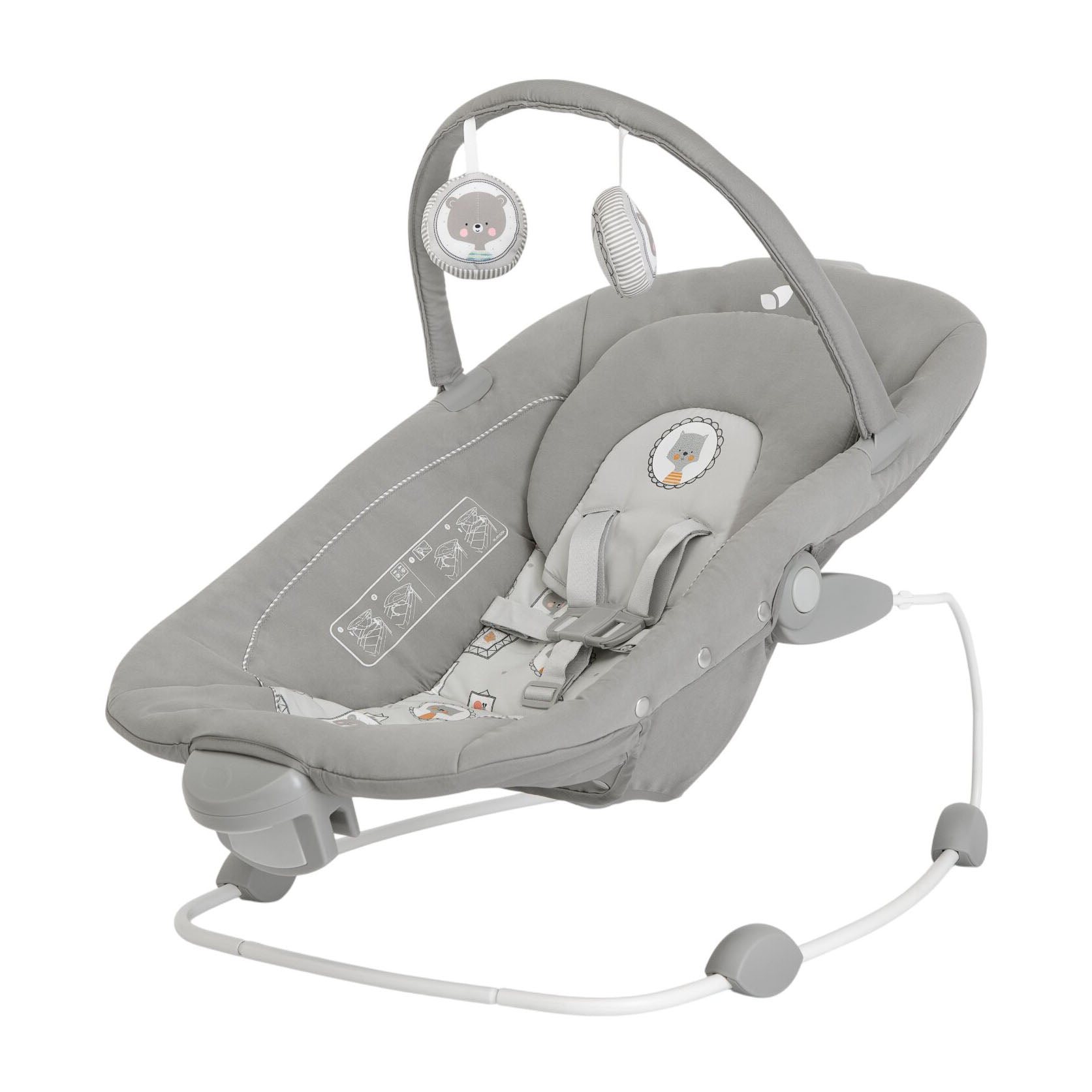 Joie Excursion Change & Bounce Travel Cot - Portrait