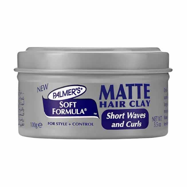 Palmer's Matte Hair Clay Short Waves & Curls For Natural Look - 100ml - Bloom Pharmacy